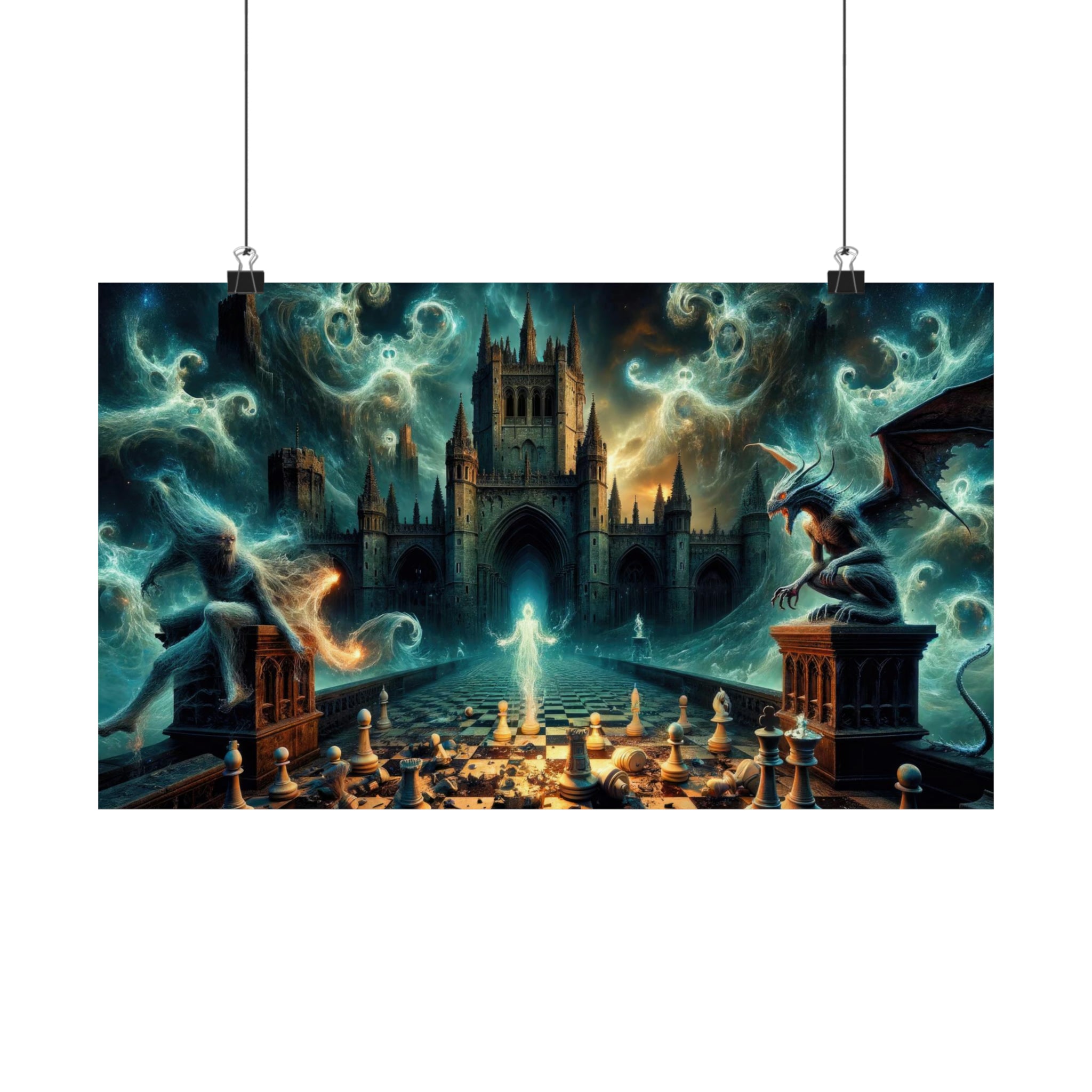 The Grandmasters' Cosmic Gambit Poster
