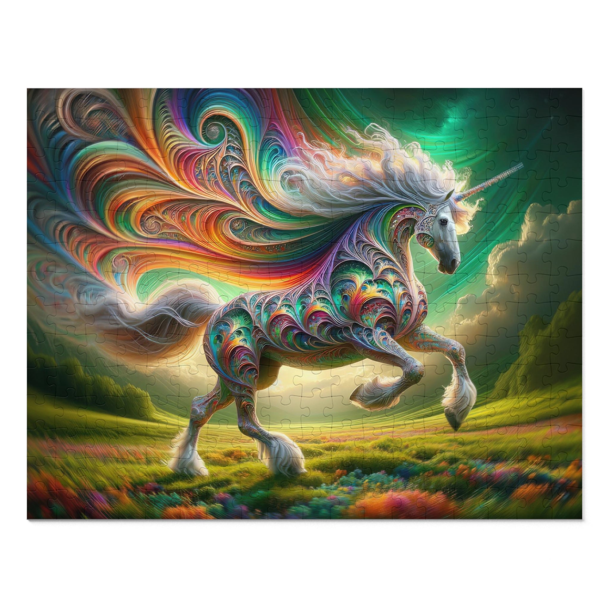 Spectral Spirals Jigsaw Puzzle