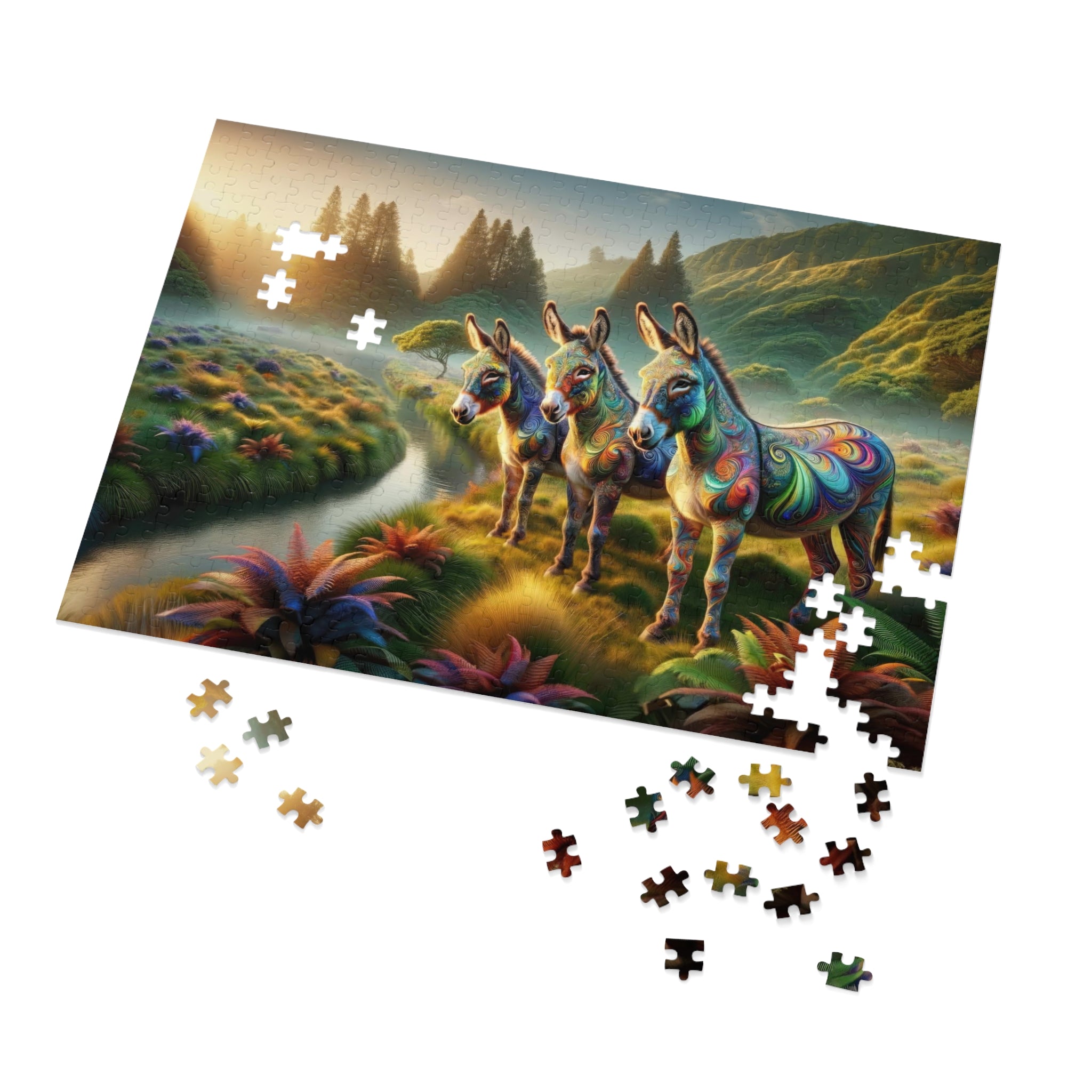 The Enchanted Donkeys Jigsaw Puzzle