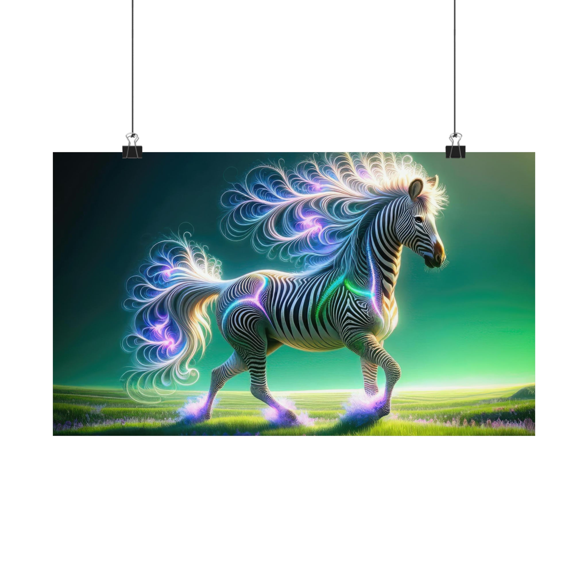 Phosphorescent Zenith Poster