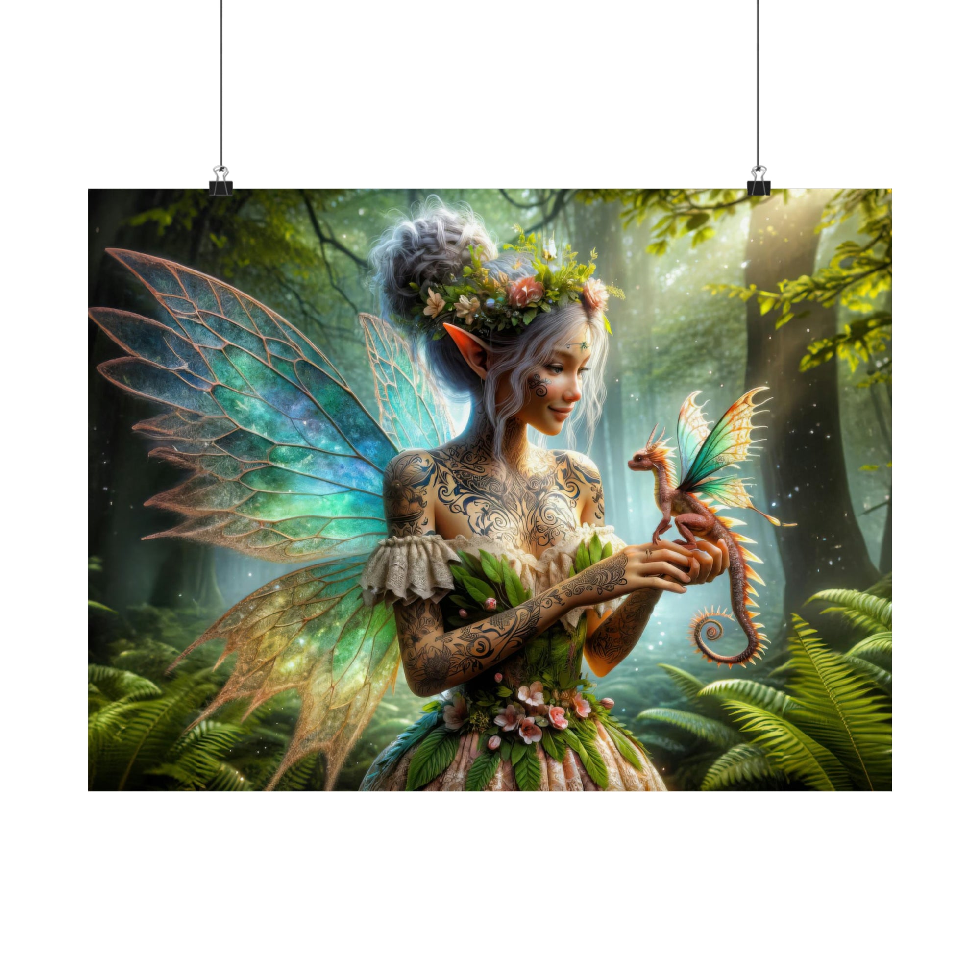 The Faerie and Her Dragonette Poster