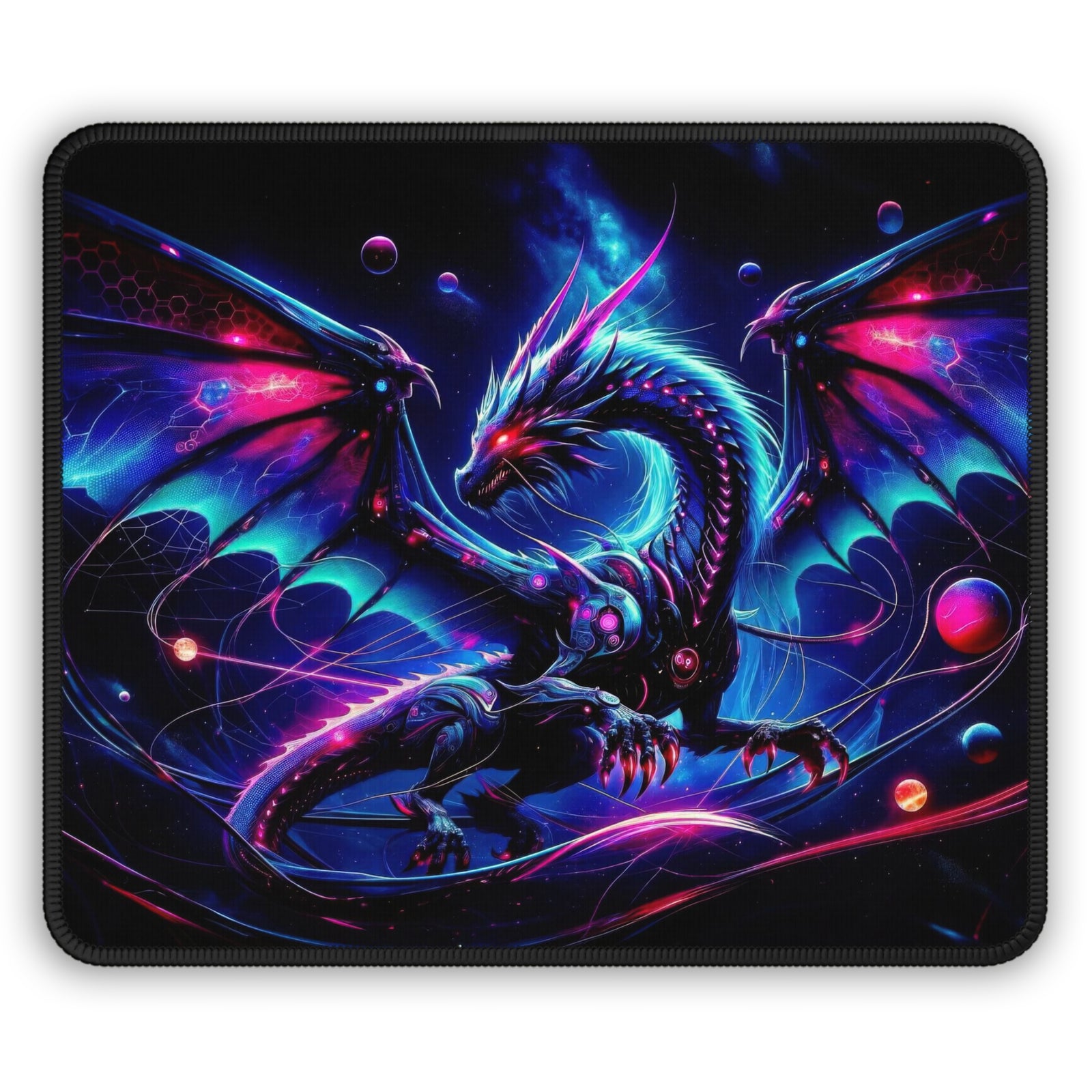 The Binary Beast Gaming Mouse Pad