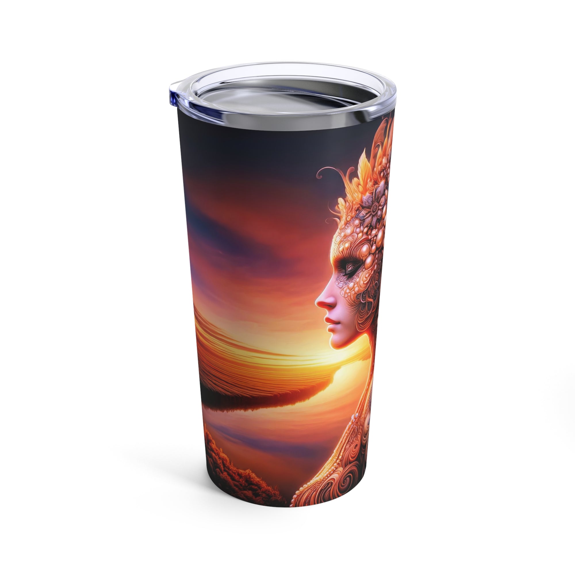 Rêves nacrés au crépuscule Tumbler 20oz