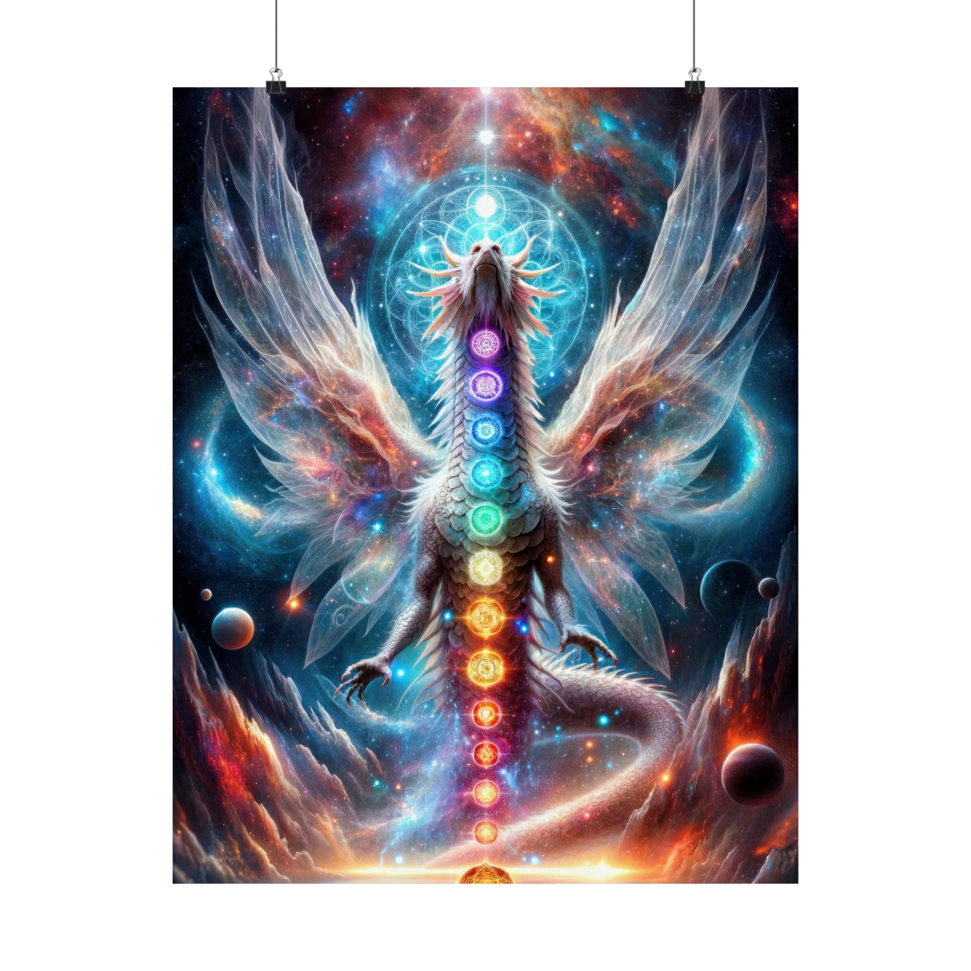 L'Ascension du Serpent Cosmique Poster