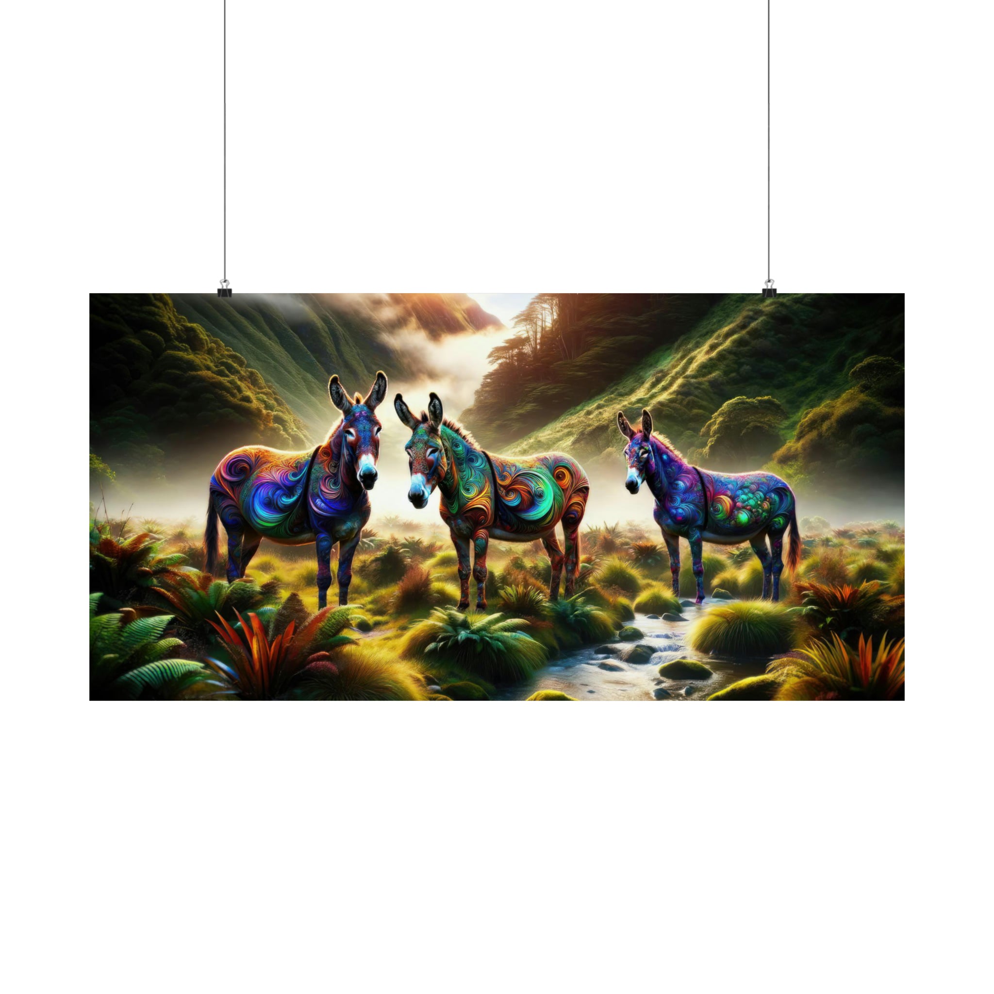 Donkeys of the Mystic Vale Poster