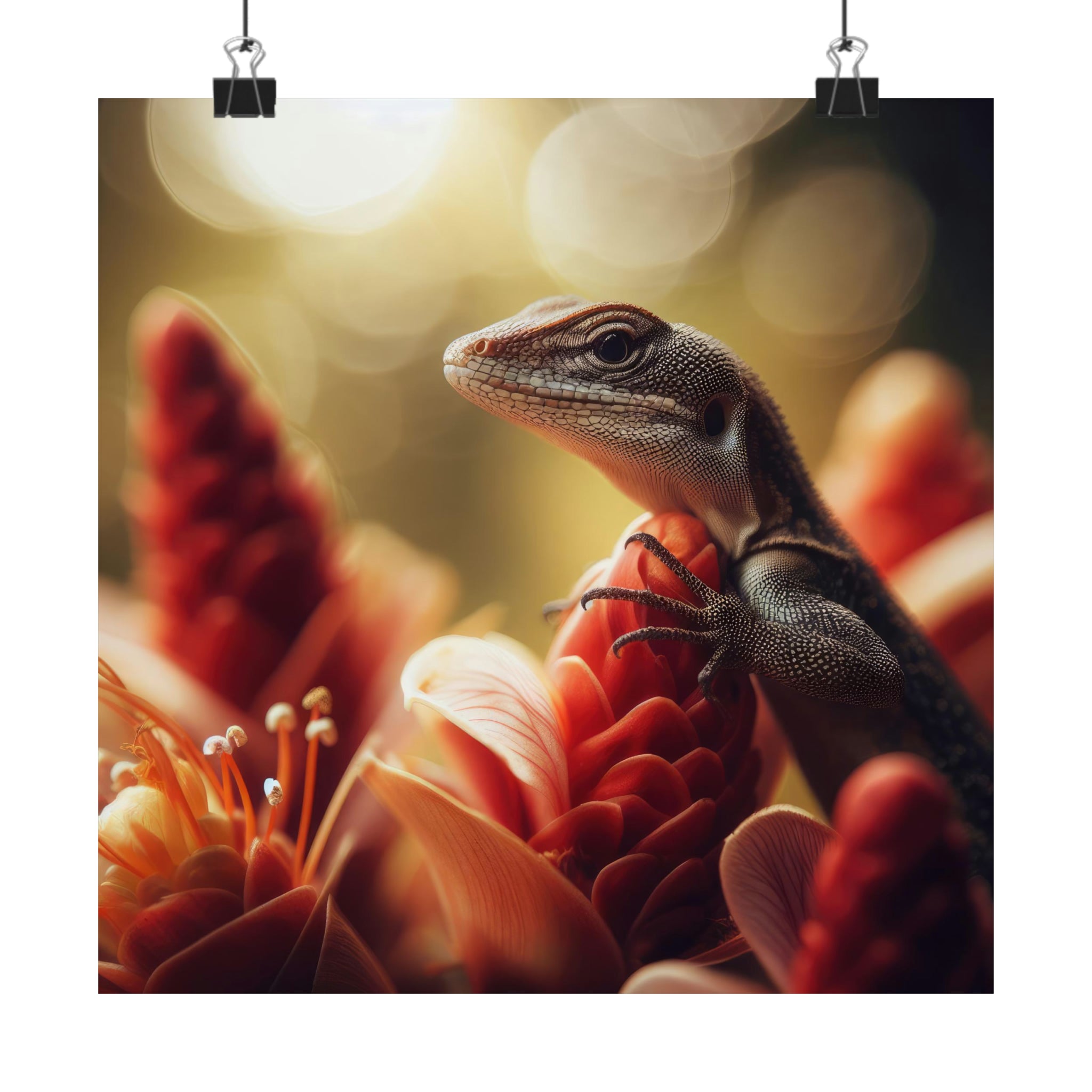 The Lizard's Intimate Sojourn Poster