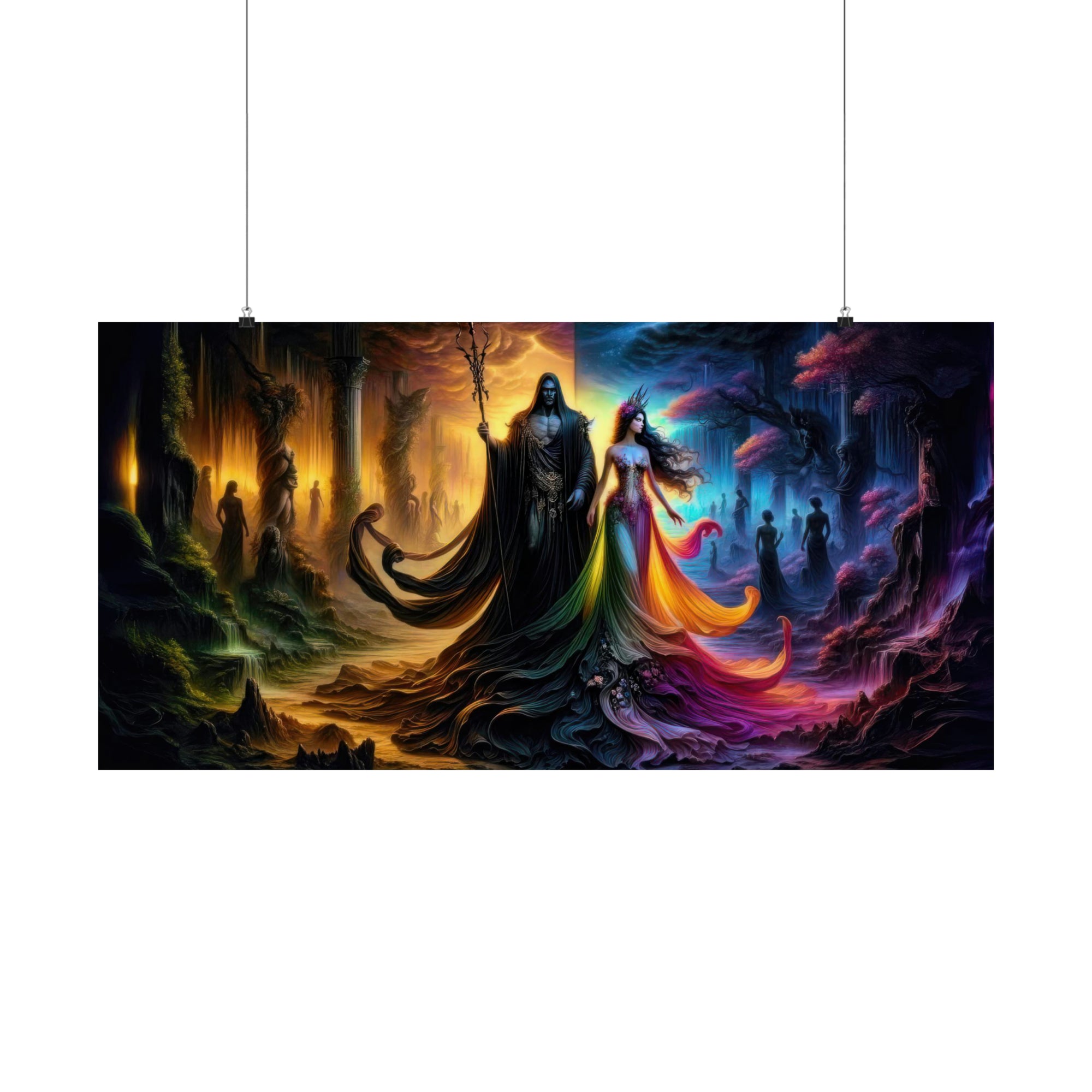 Twilight of the Gods Hades and Persephone Poster