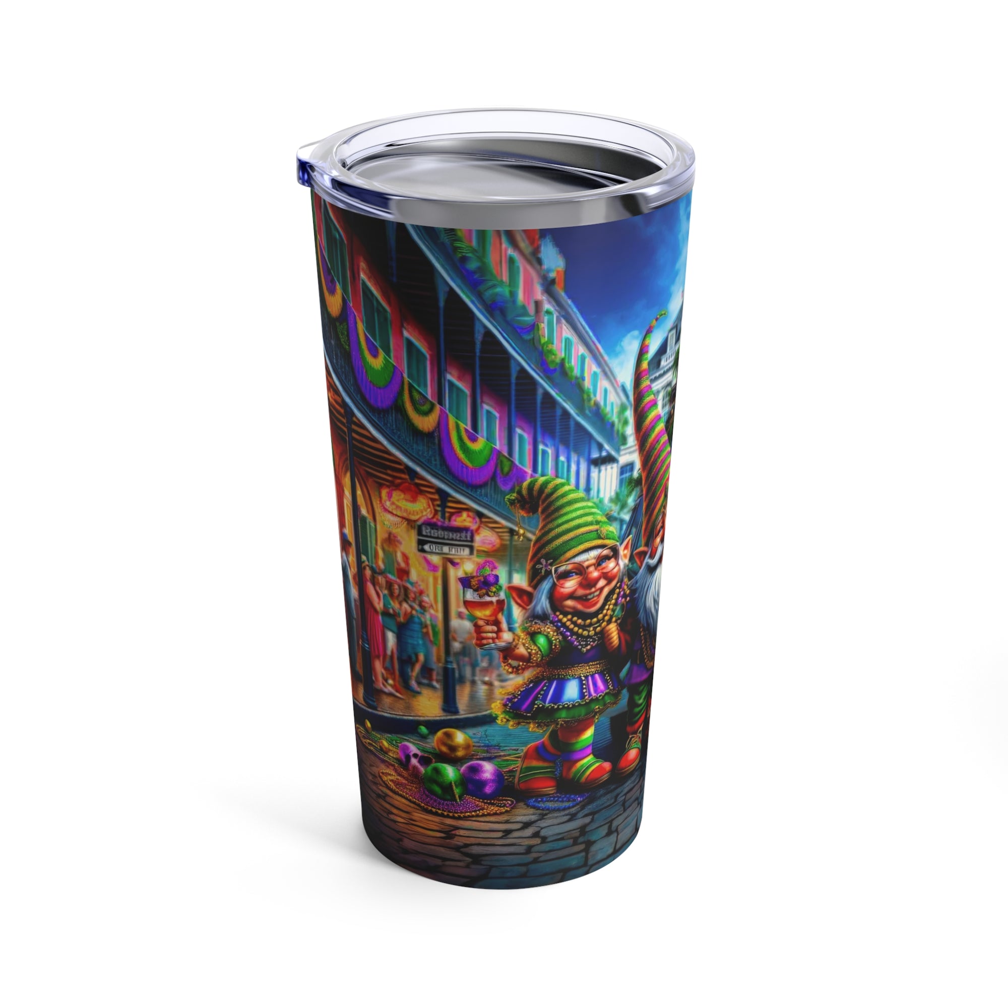 Lillianna and Hemsworth's Mardi Gras Vacation Tumbler 20oz