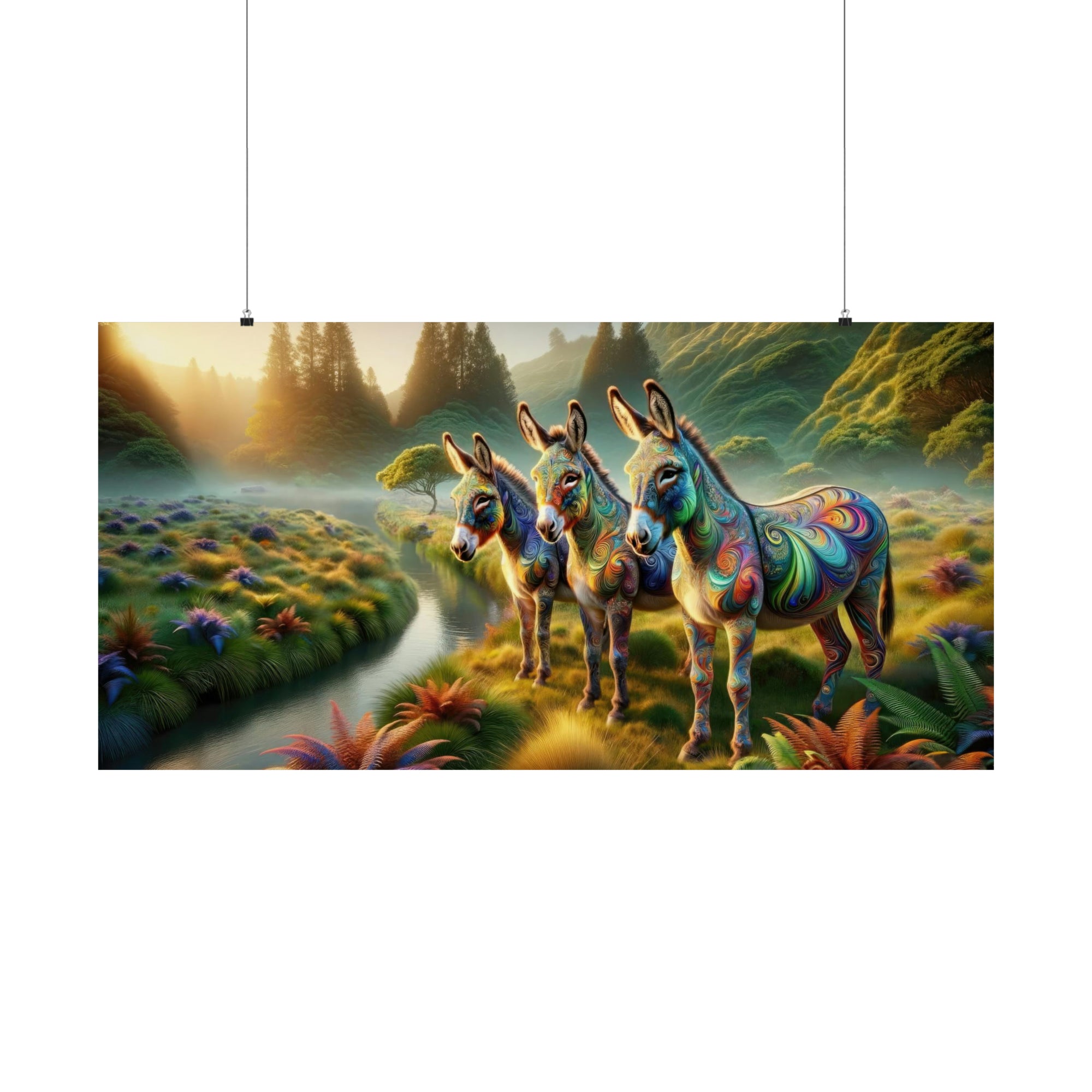 The Enchanted Donkeys Poster