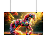 Bouquet with Hooves Poster