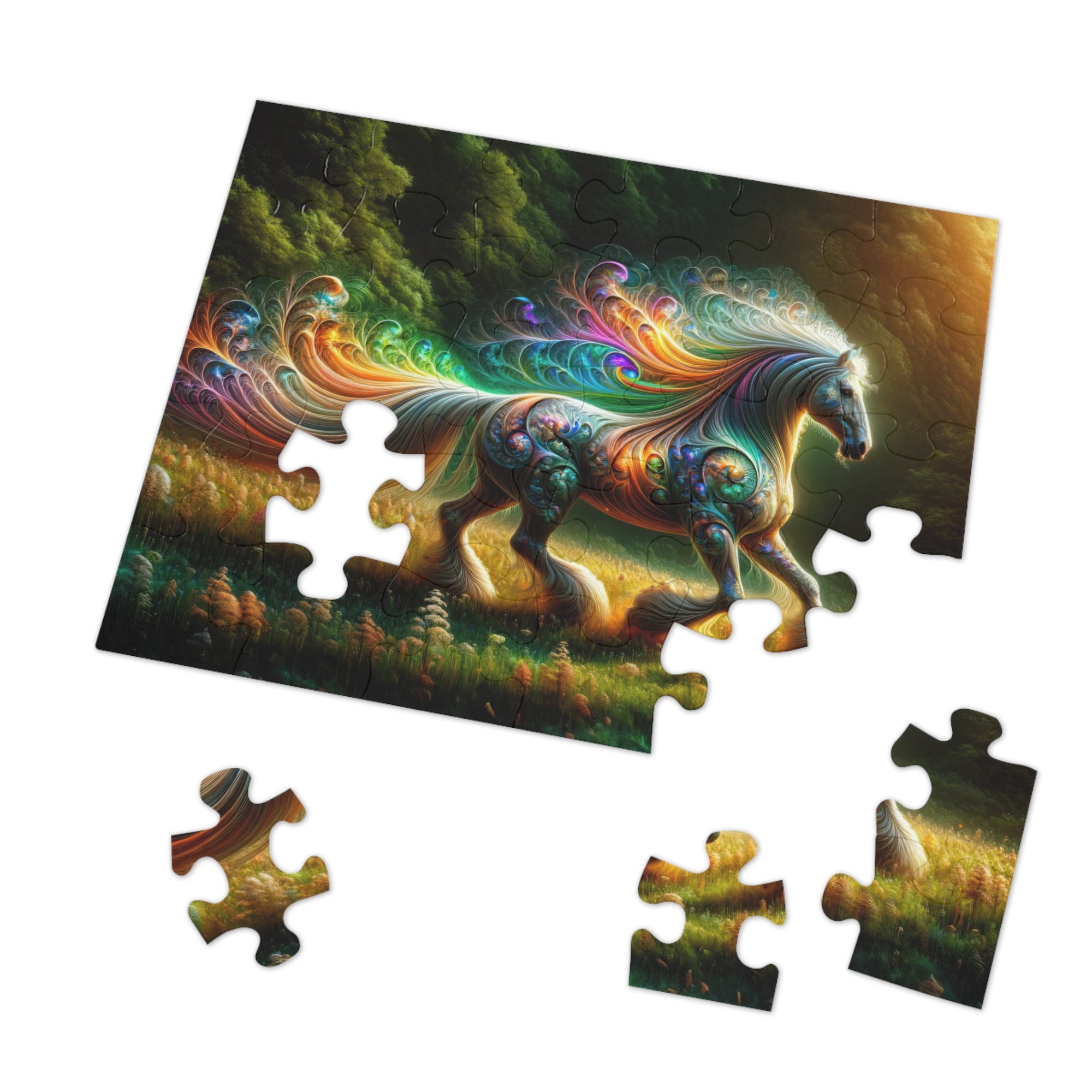 Puzzle Élégance Enchantée