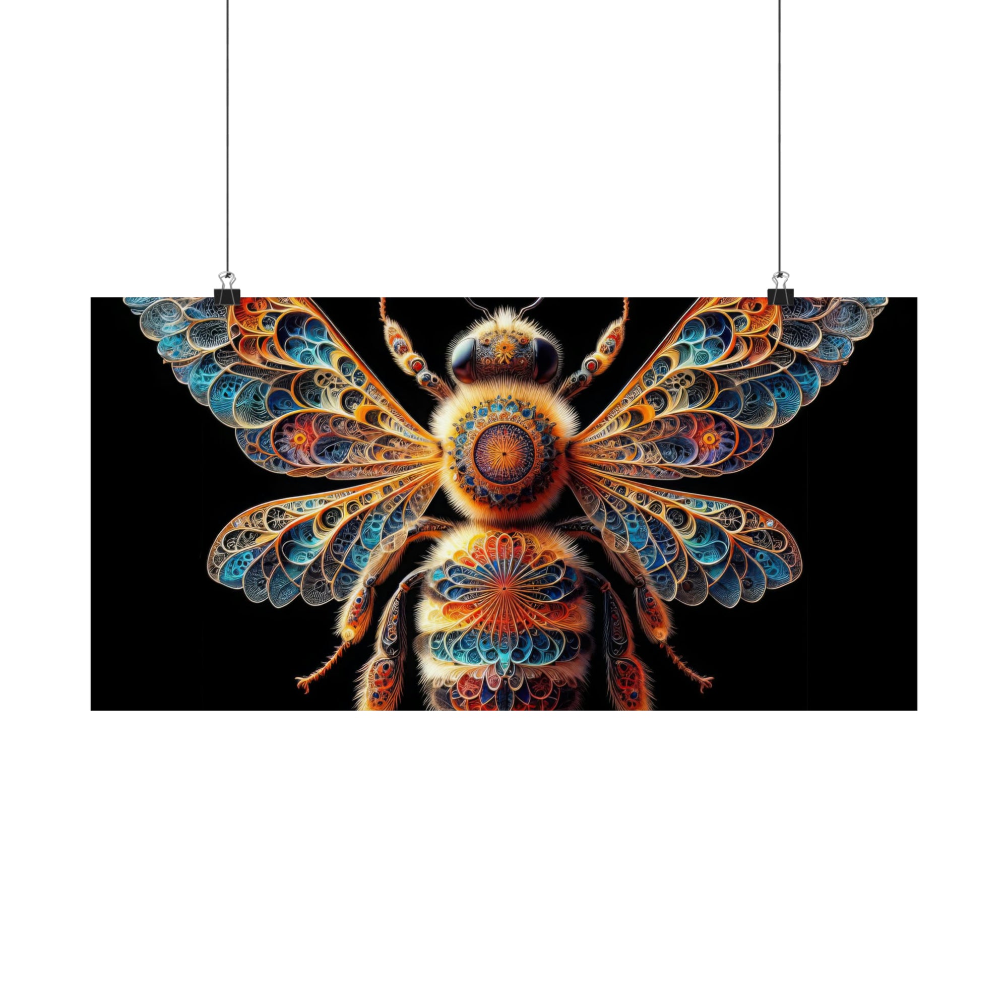 Luminous Pollinator Poster