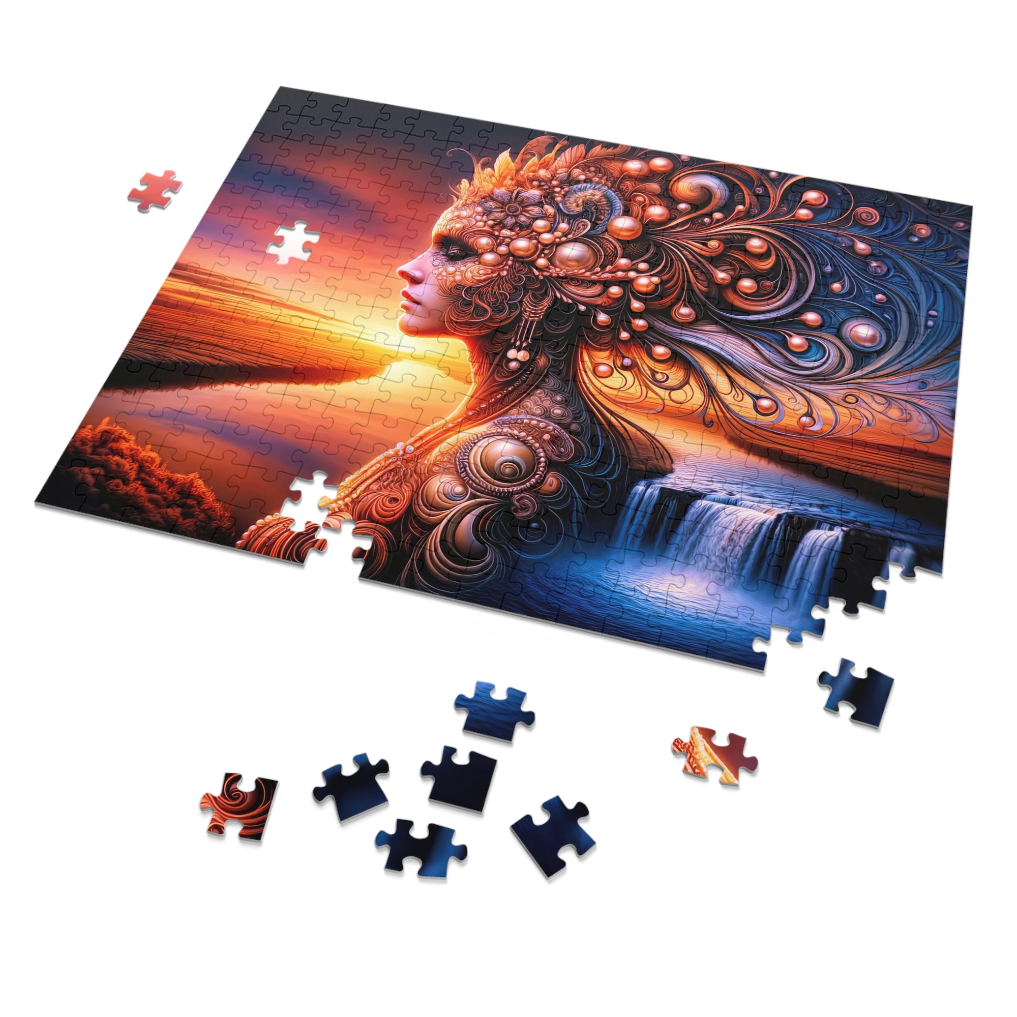 Pearlescent Dreams at Dusk Puzzle