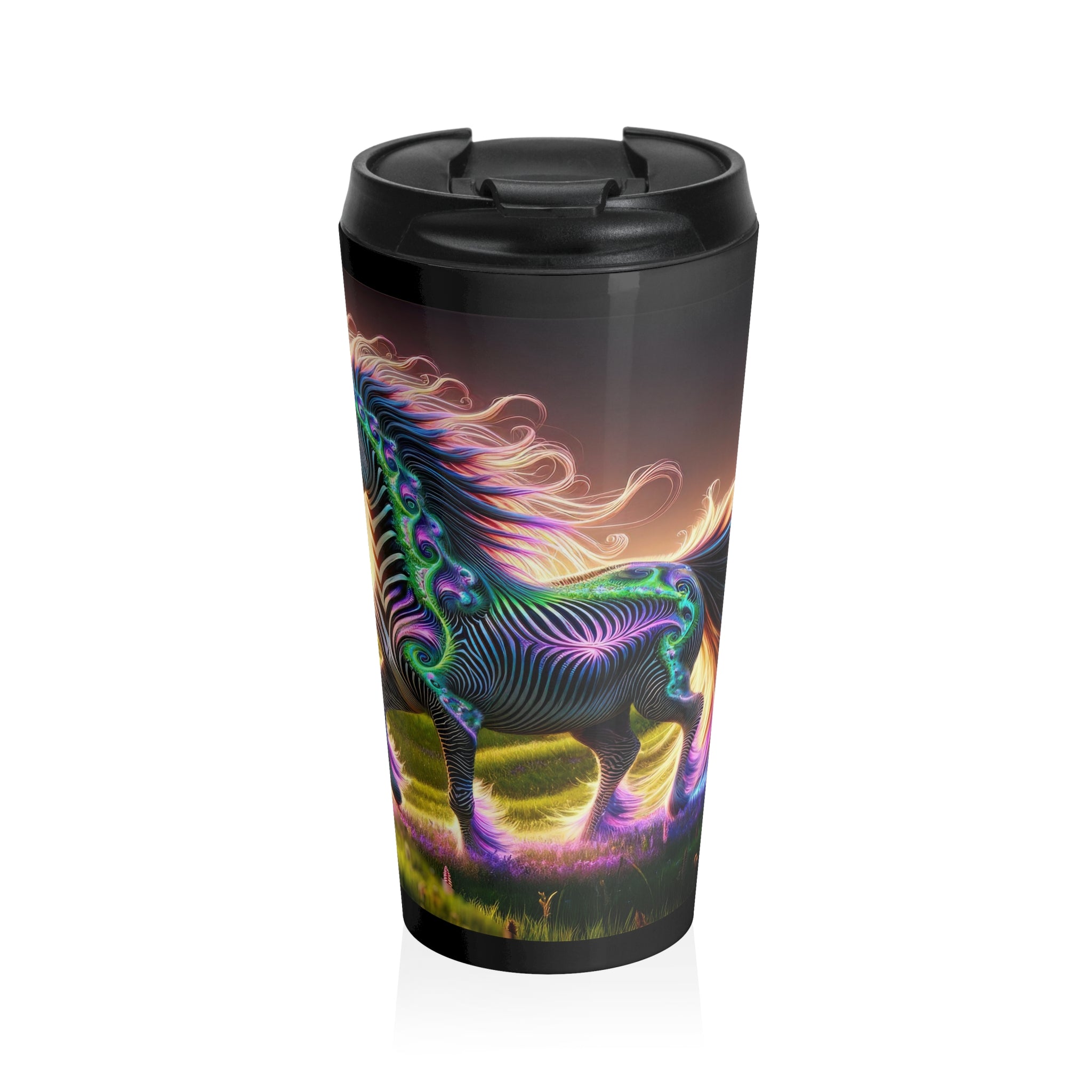 Brillo fluorescente Taza de viaje