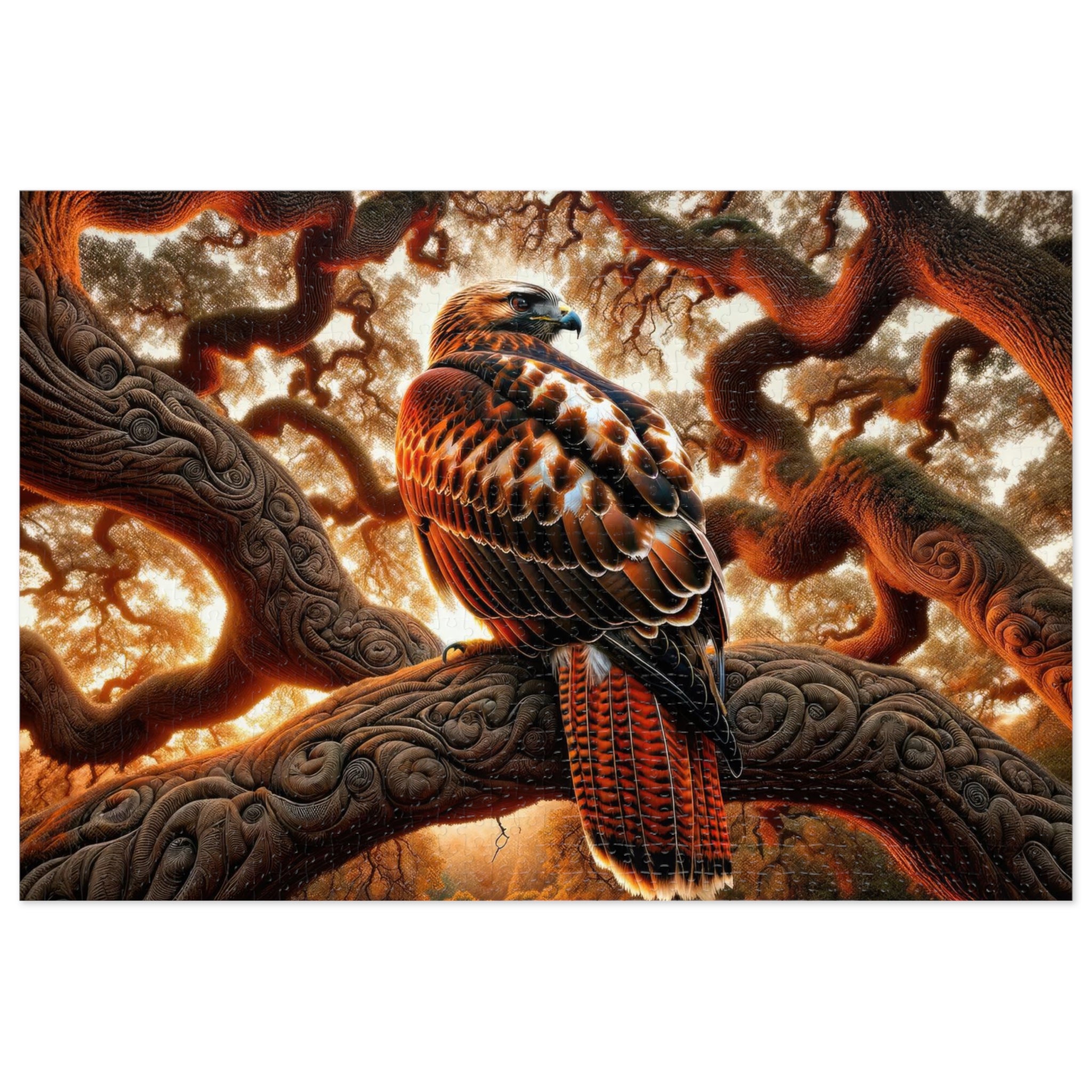 Guardian of the Twisted Oaks Jigsaw Puzzle