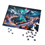 Puzzle Un voyage pour le réveillon d'hiver