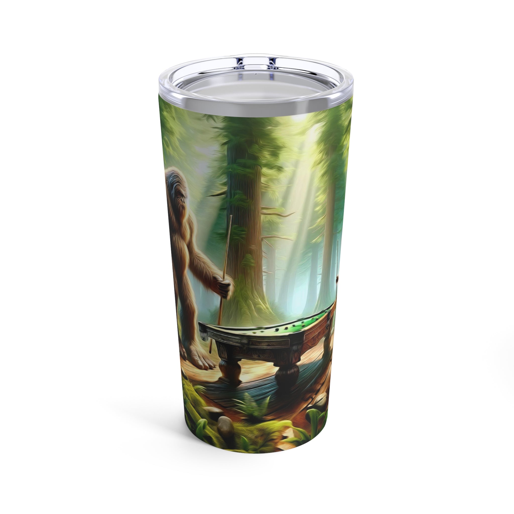 Mystic Woods Pool Game Tumbler 20oz