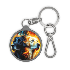 A Canine Duality Keyring Tag