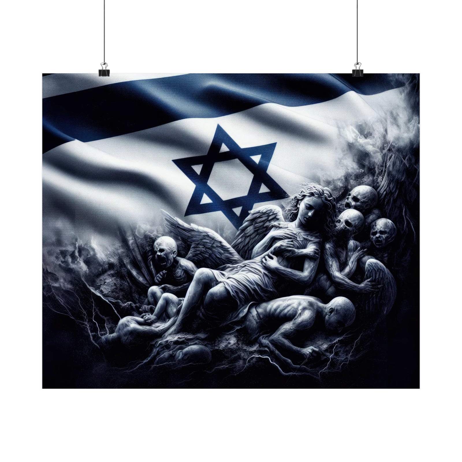 Israël souffre Poster
