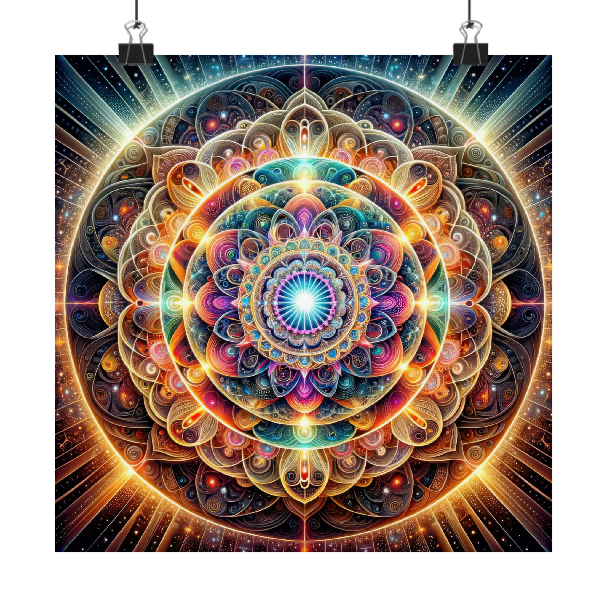 Fractal Finesse Poster