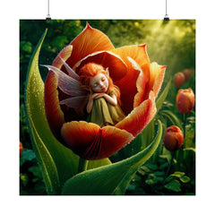 Whispers of the Tulip Cradle Poster