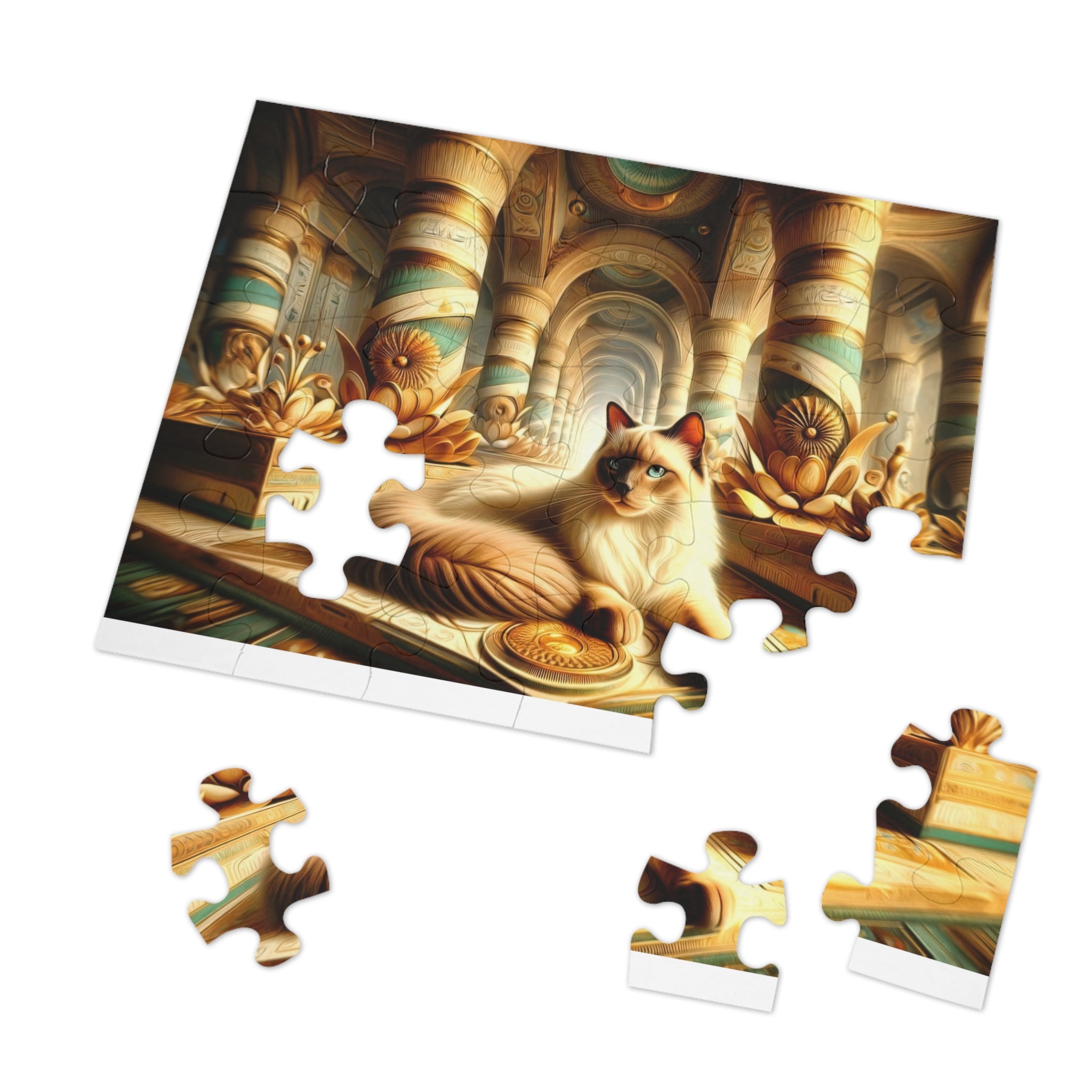 El rompecabezas del sereno santuario de los siameses