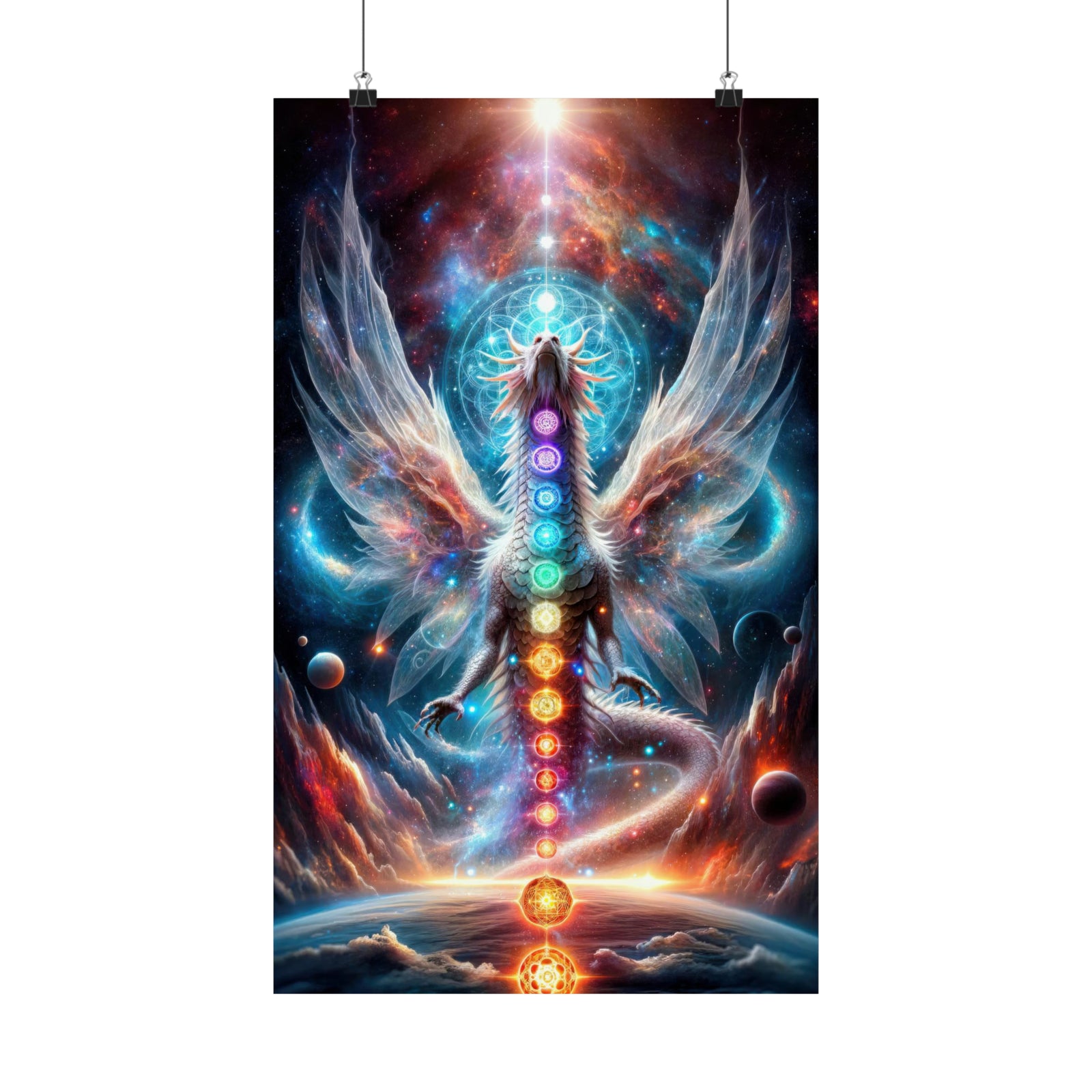 The Ascension of the Cosmic Serpent Poster