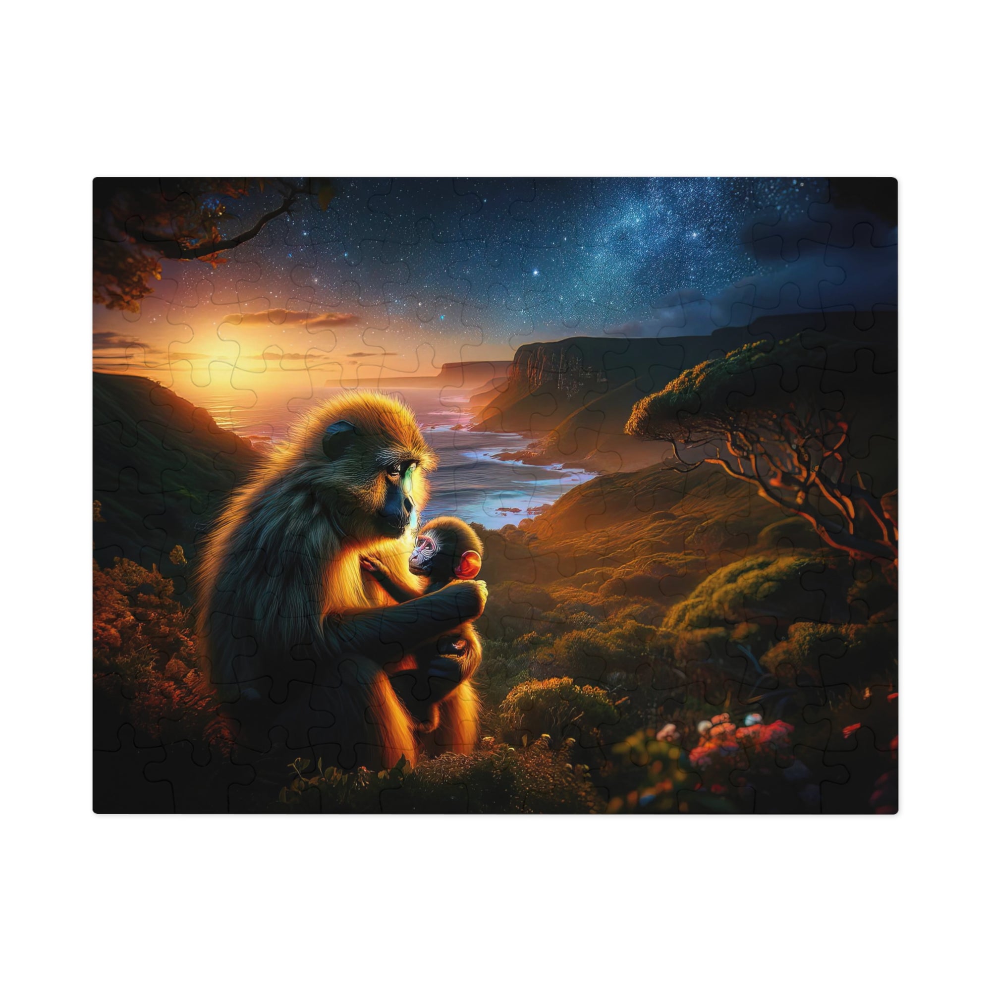 The Cradle of Dawn's First Light Jigsaw Puzzle