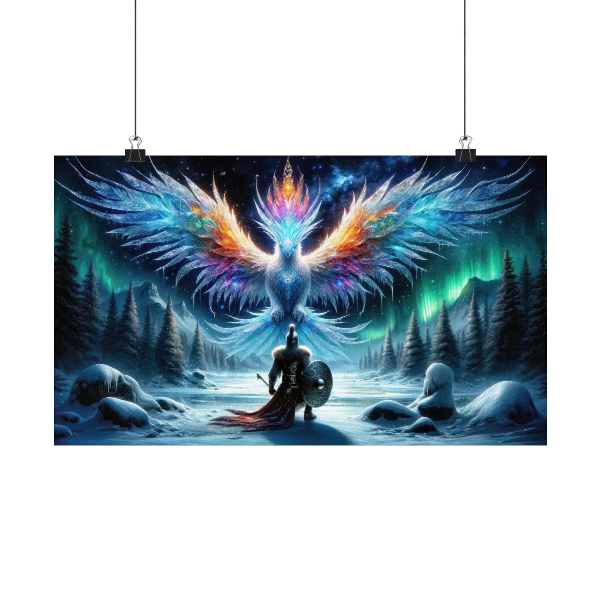 Elegancia cristalina Póster