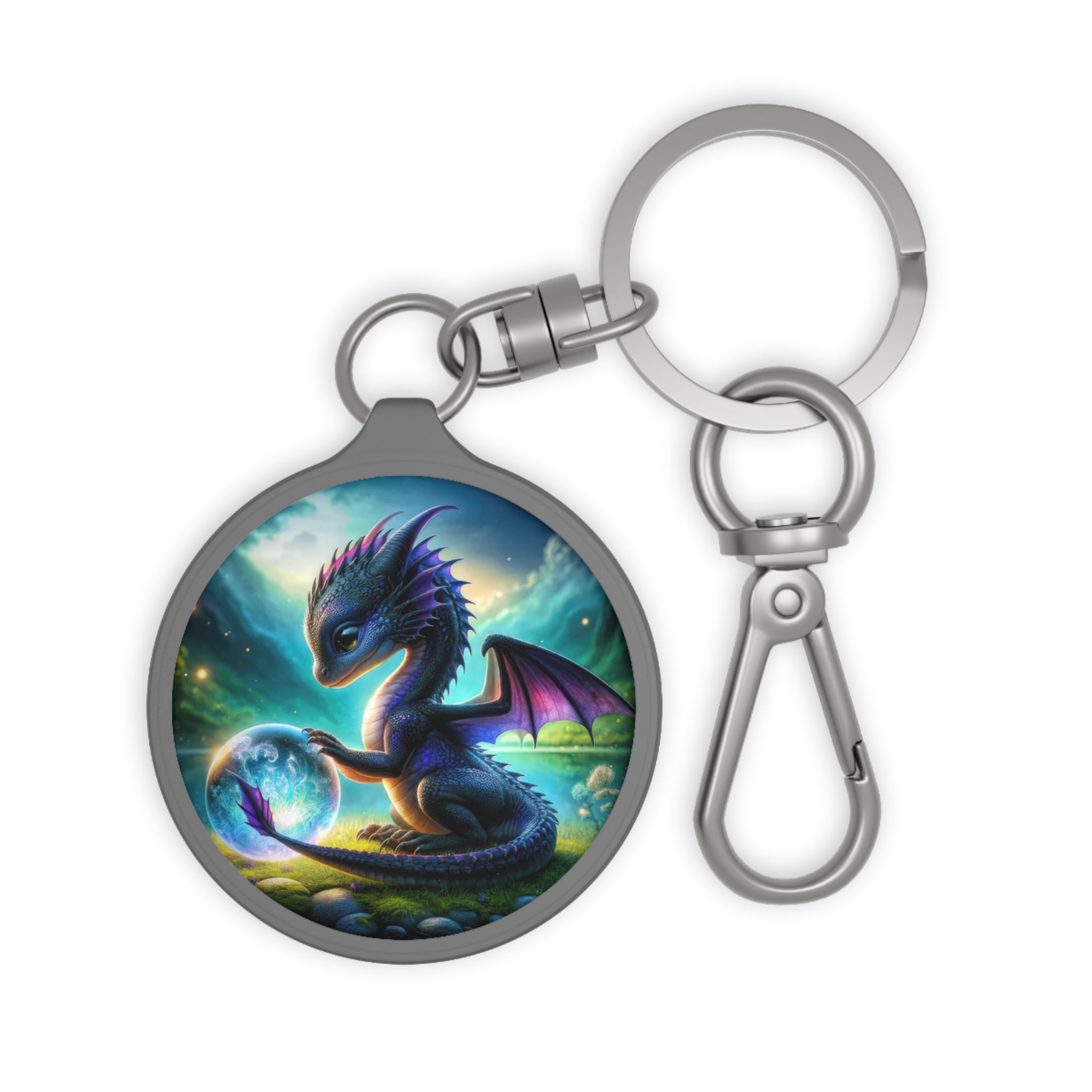 Mystic Twilight Keyring Tag