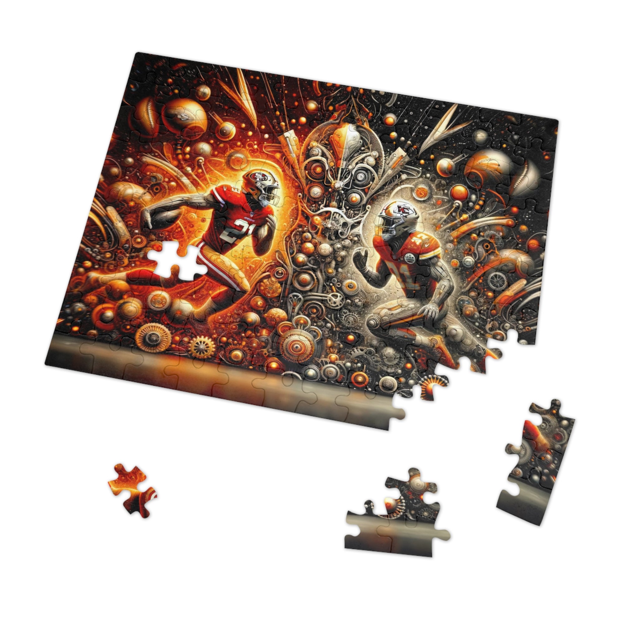 Ironclad Rivals Jigsaw Puzzle