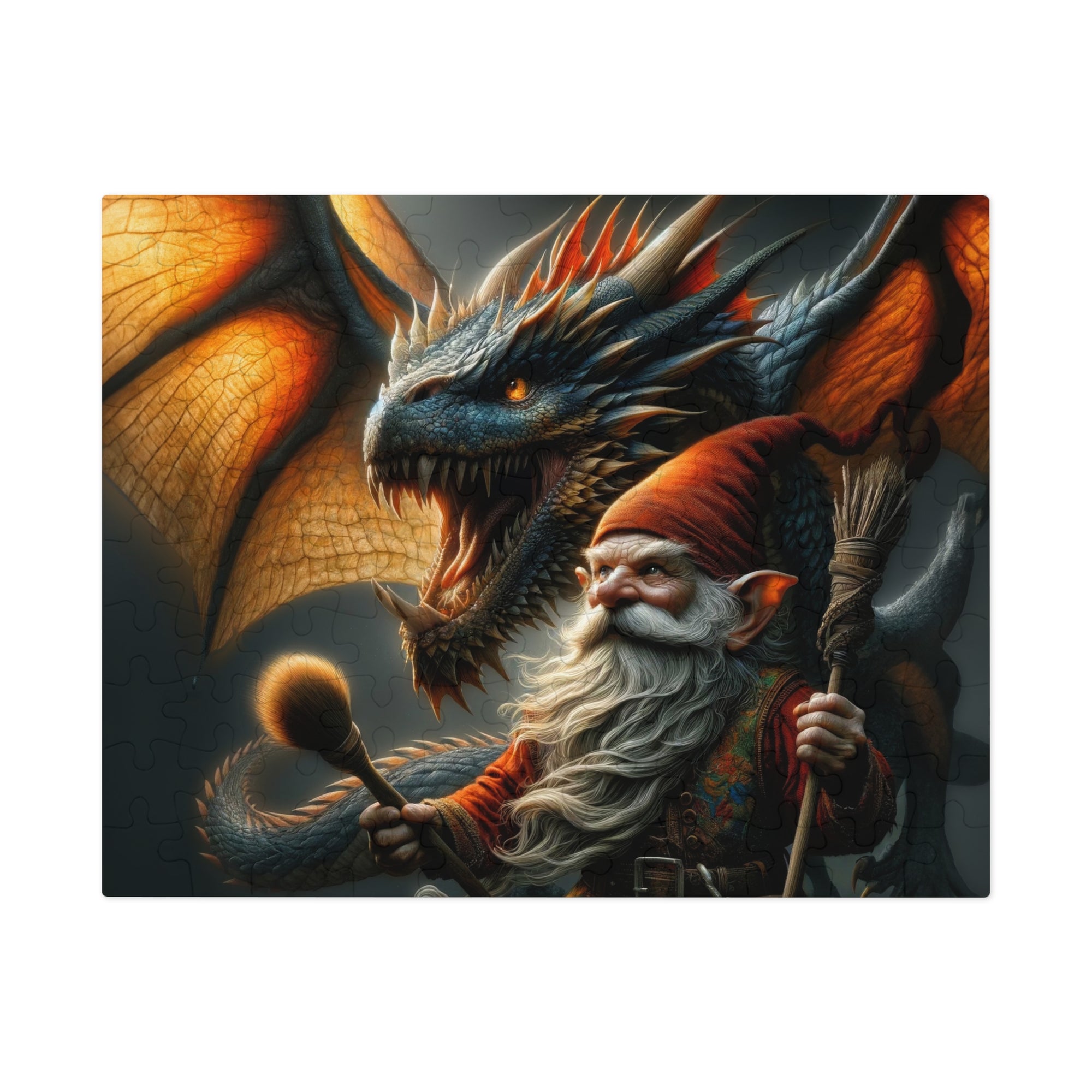 The Gnome's Dragon Jigsaw Puzzle