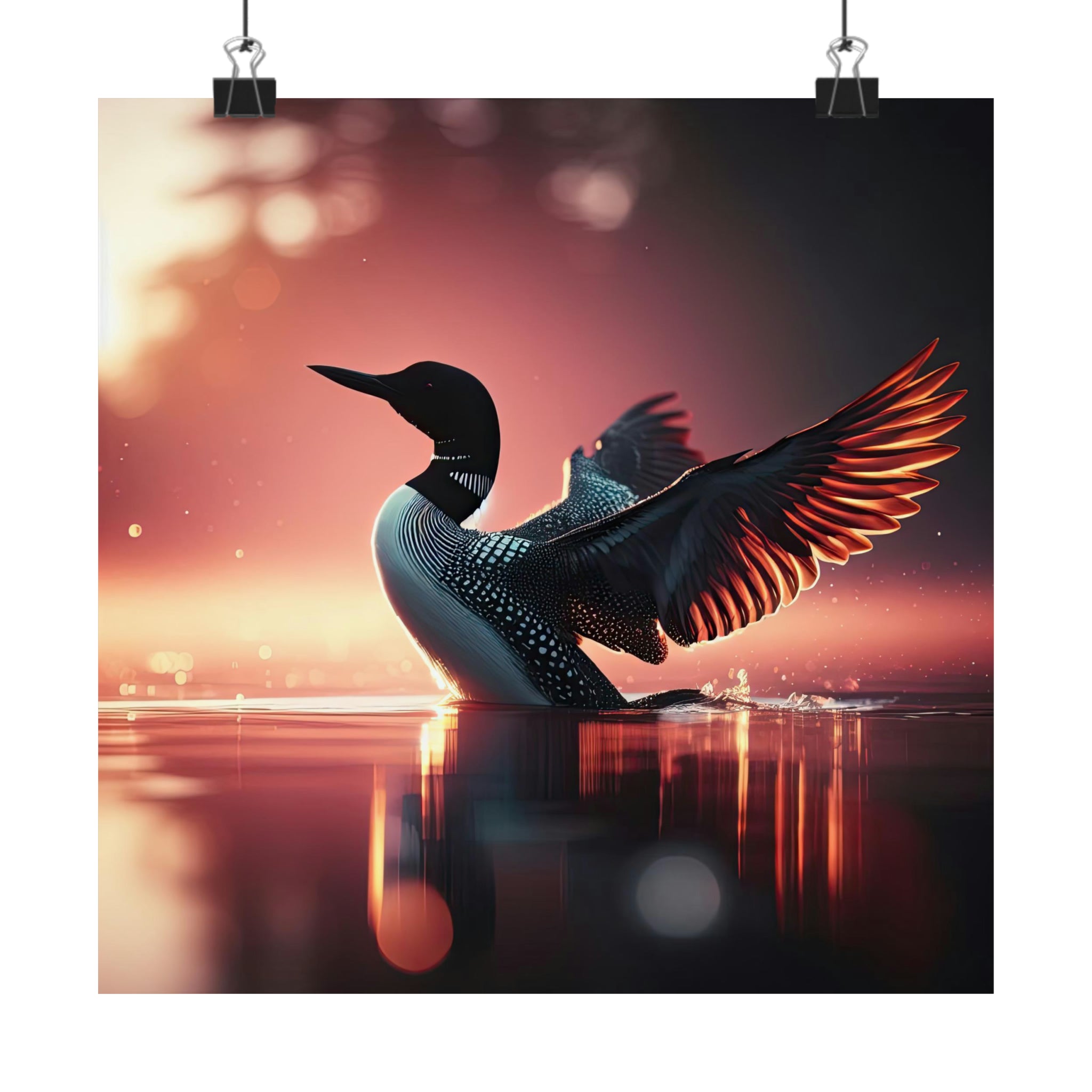 Maravilla junto al agua Póster
