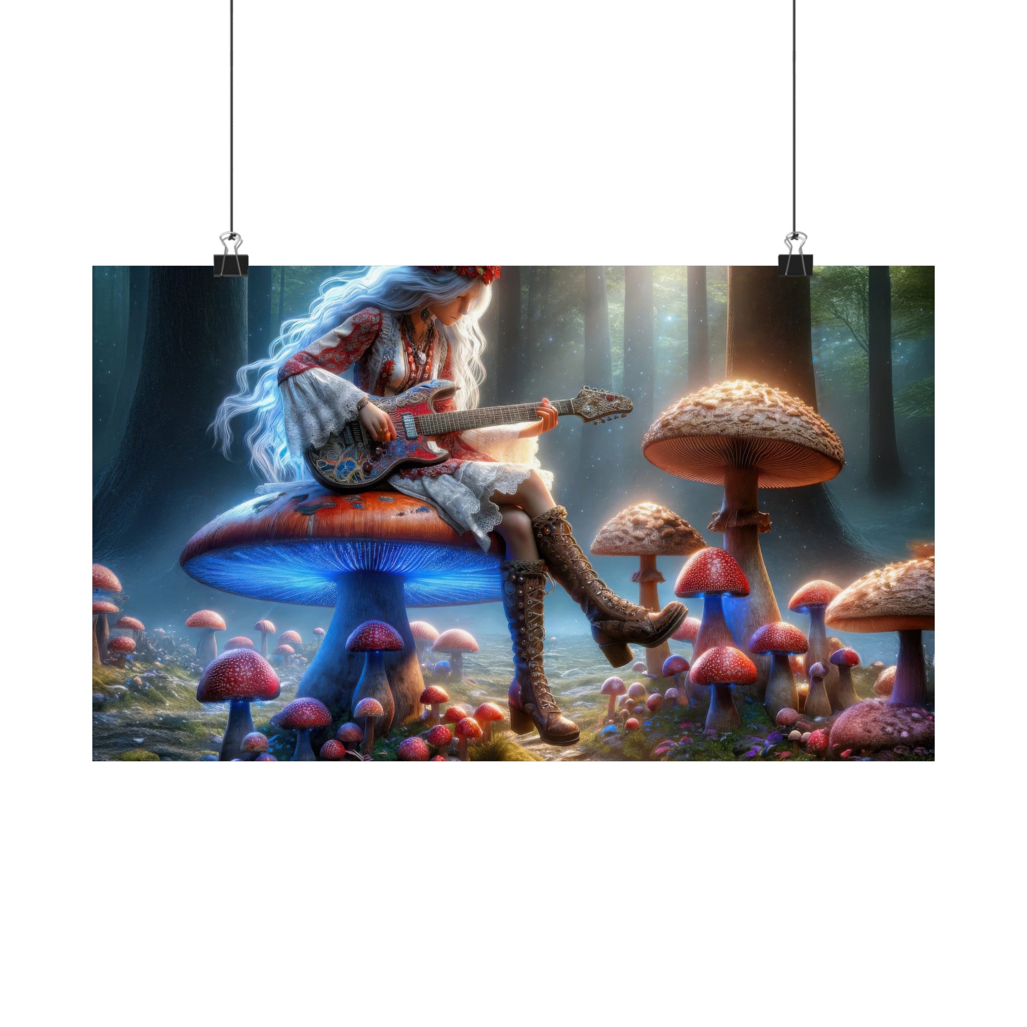 Ballad of the Bioluminescent Poster