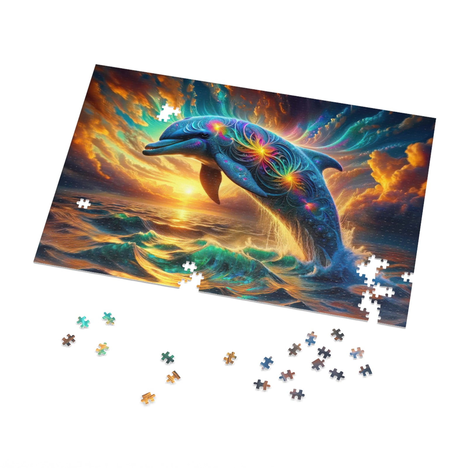 Quantum Leap of the Cosmic Dolphin Jigsaw Puzzle