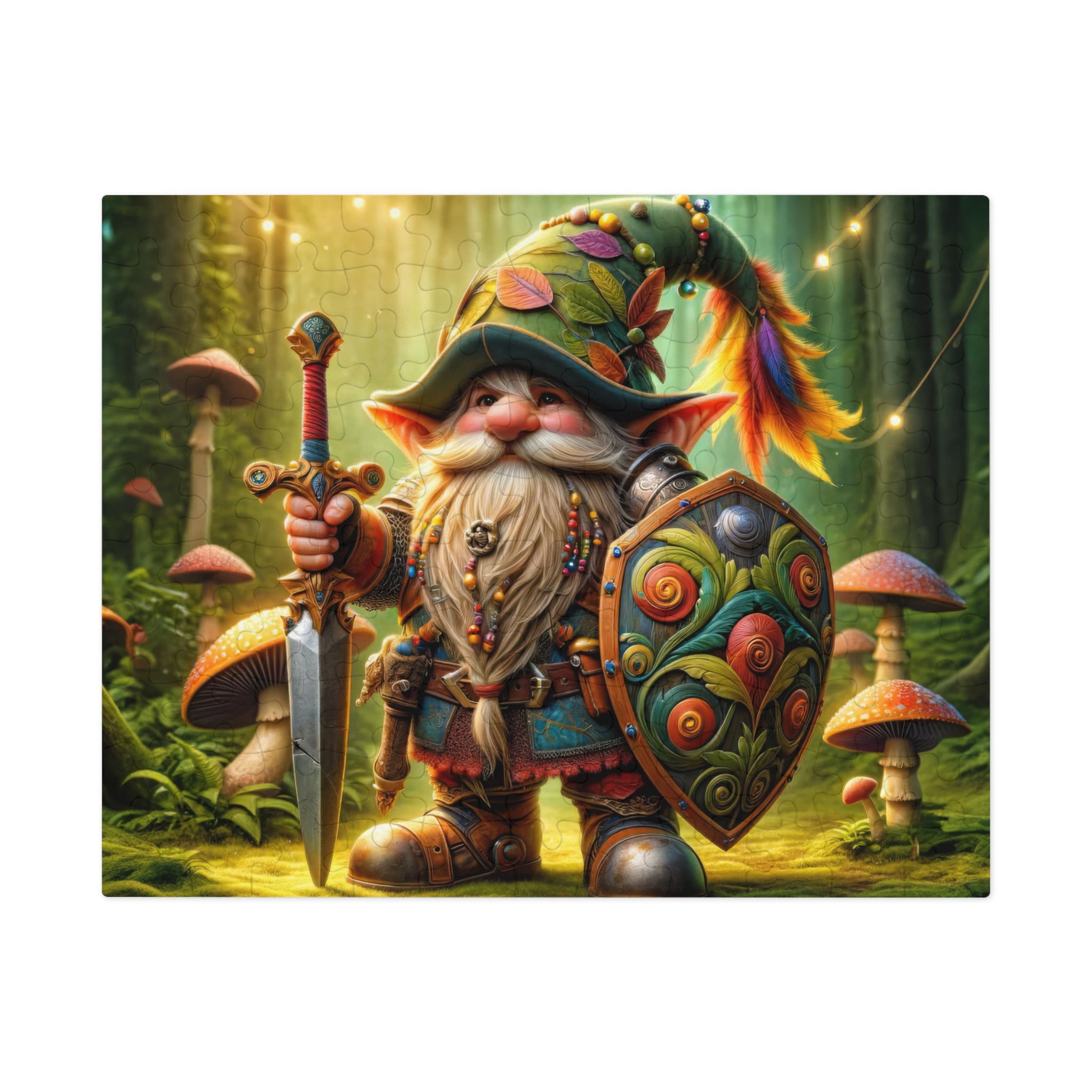 Gnome of Valor Jigsaw Puzzle