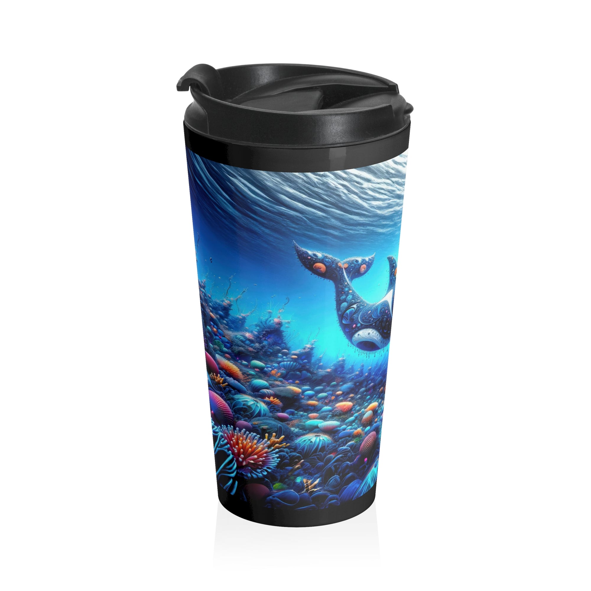 Whispers of the Whorled Waters Travel Mug