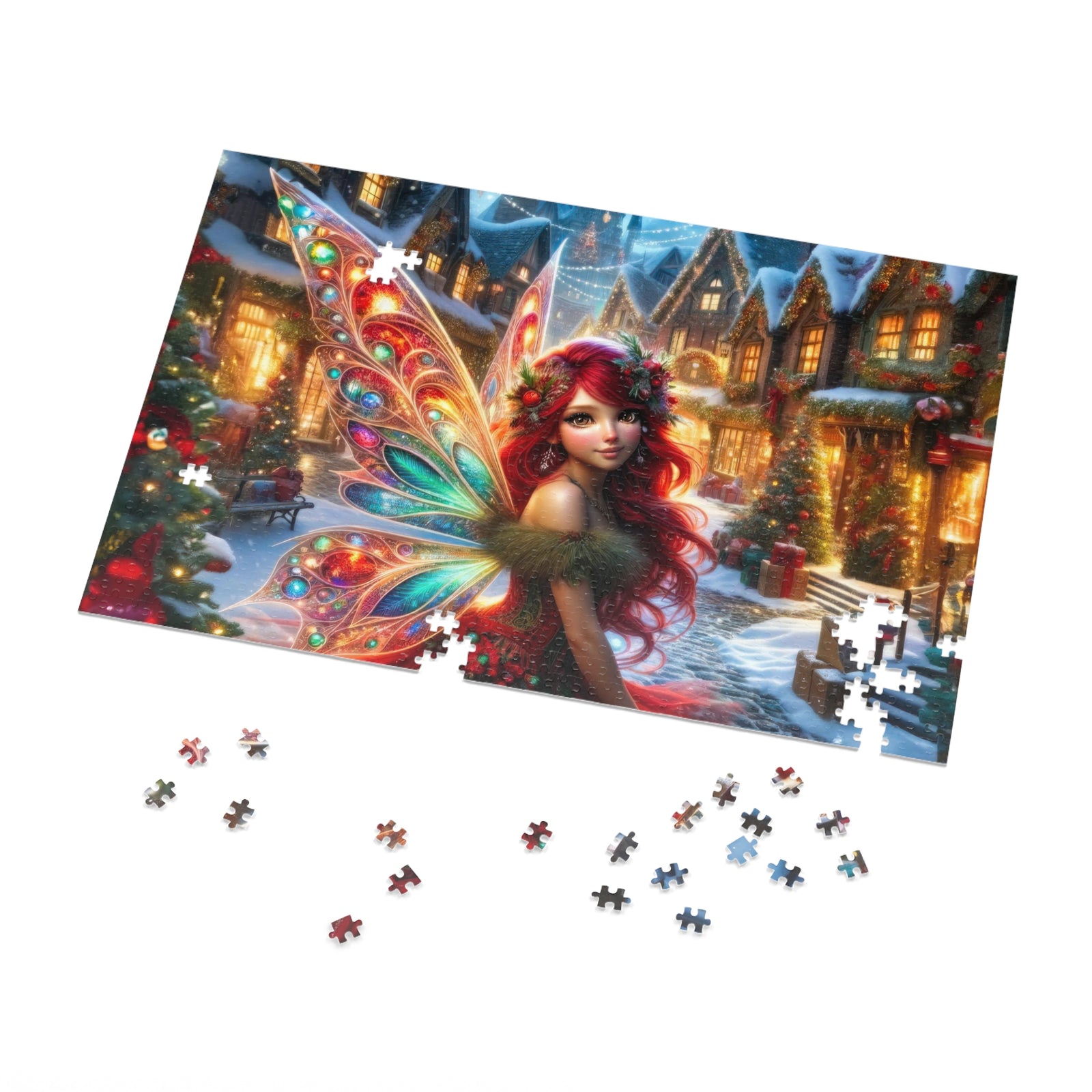 Enchanted Yuletide Seraph Jigsaw Puzzle