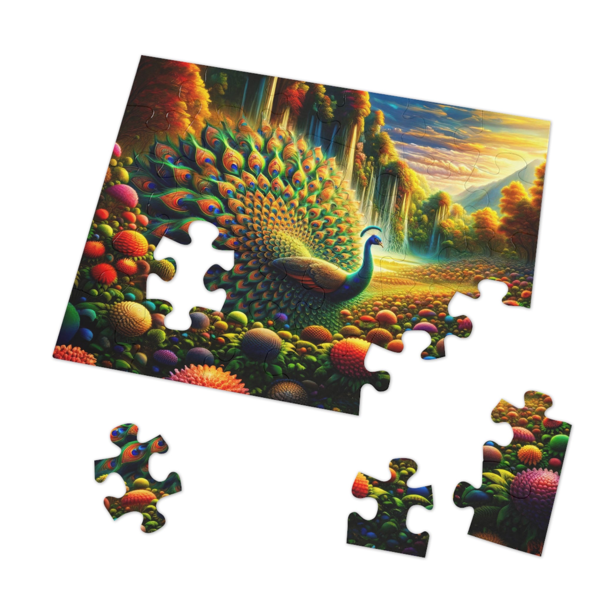 Plume Paradise Jigsaw Puzzle