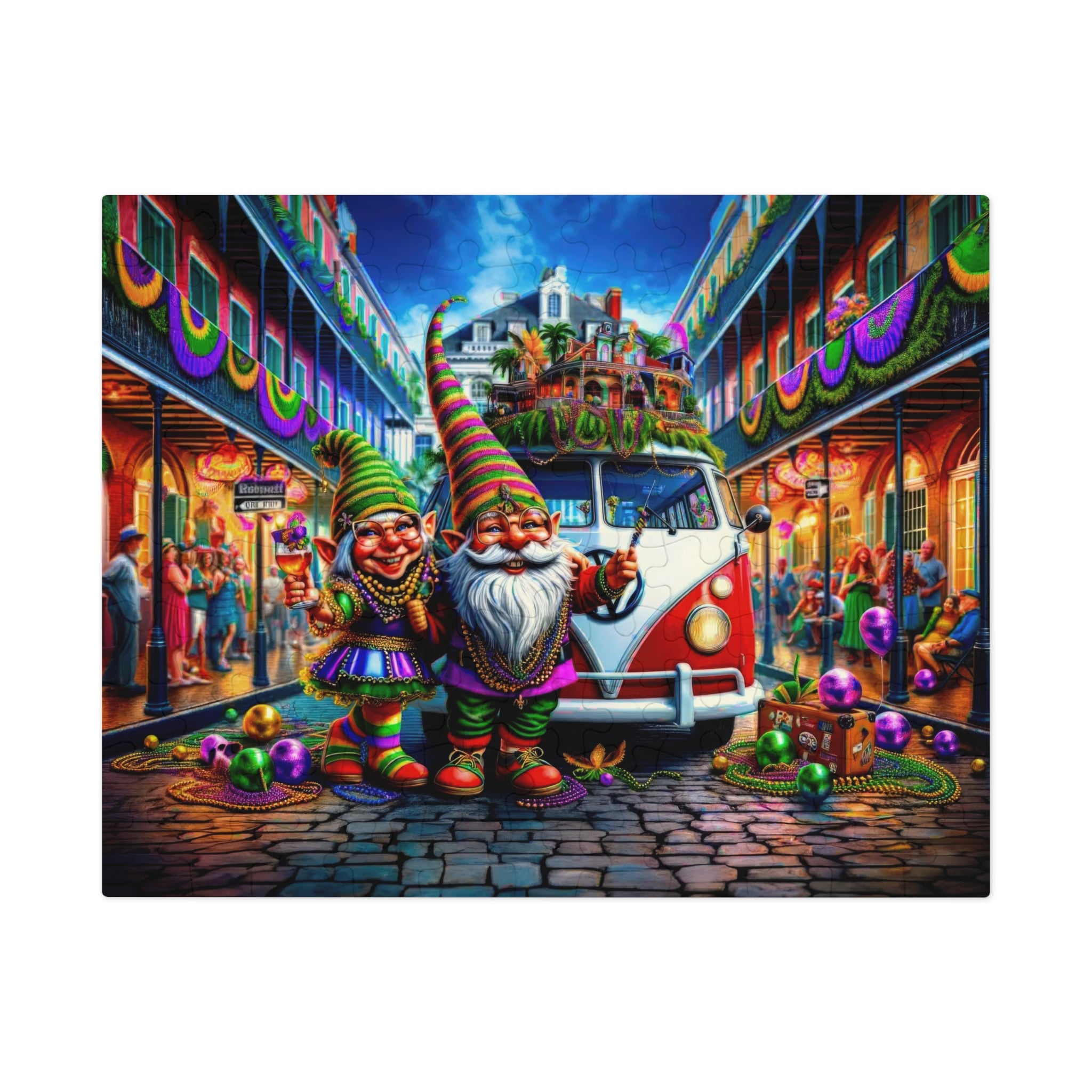 Puzzle Les vacances du Mardi Gras de Lillianna et Hemsworth