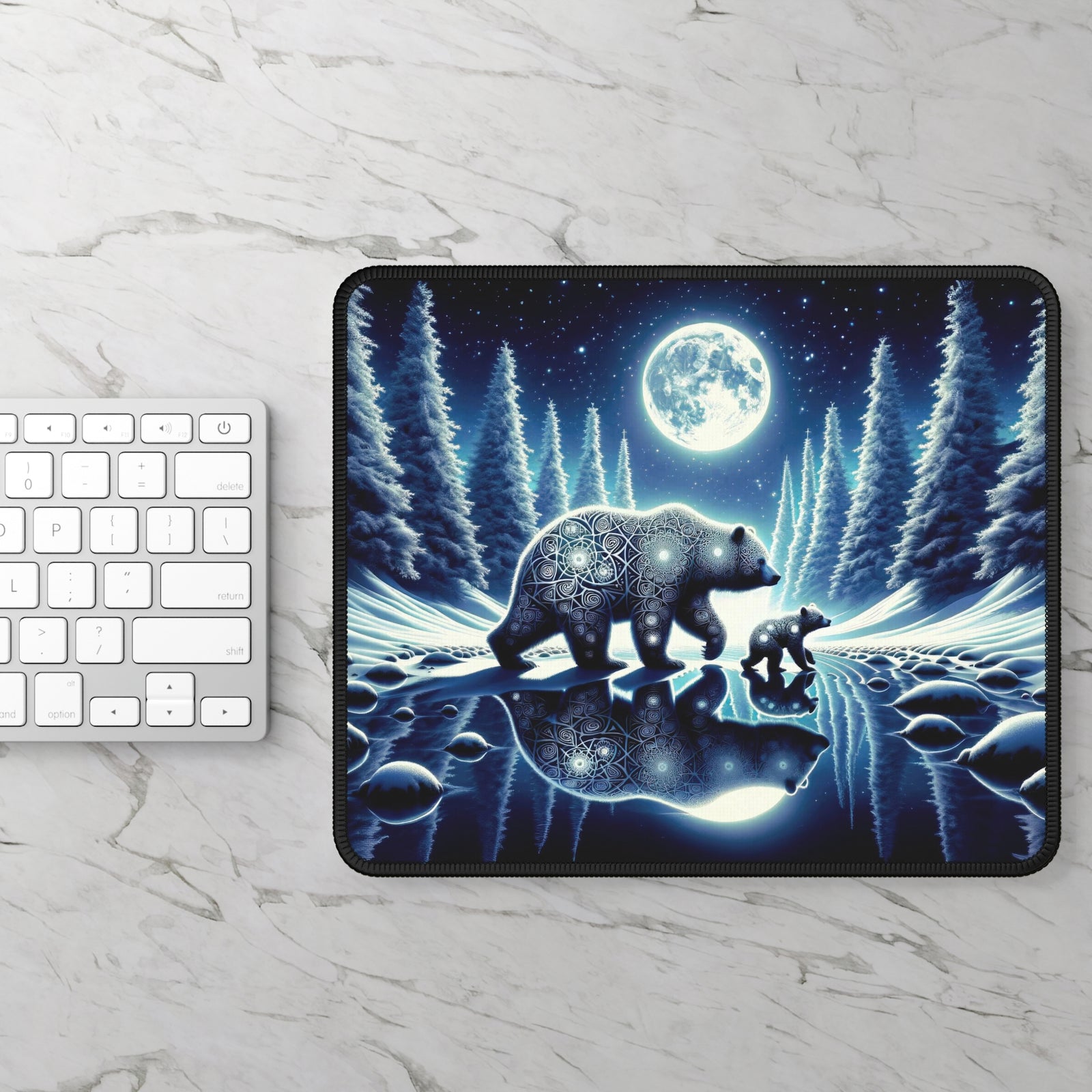Lunar Lullaby Gaming Mouse Pad