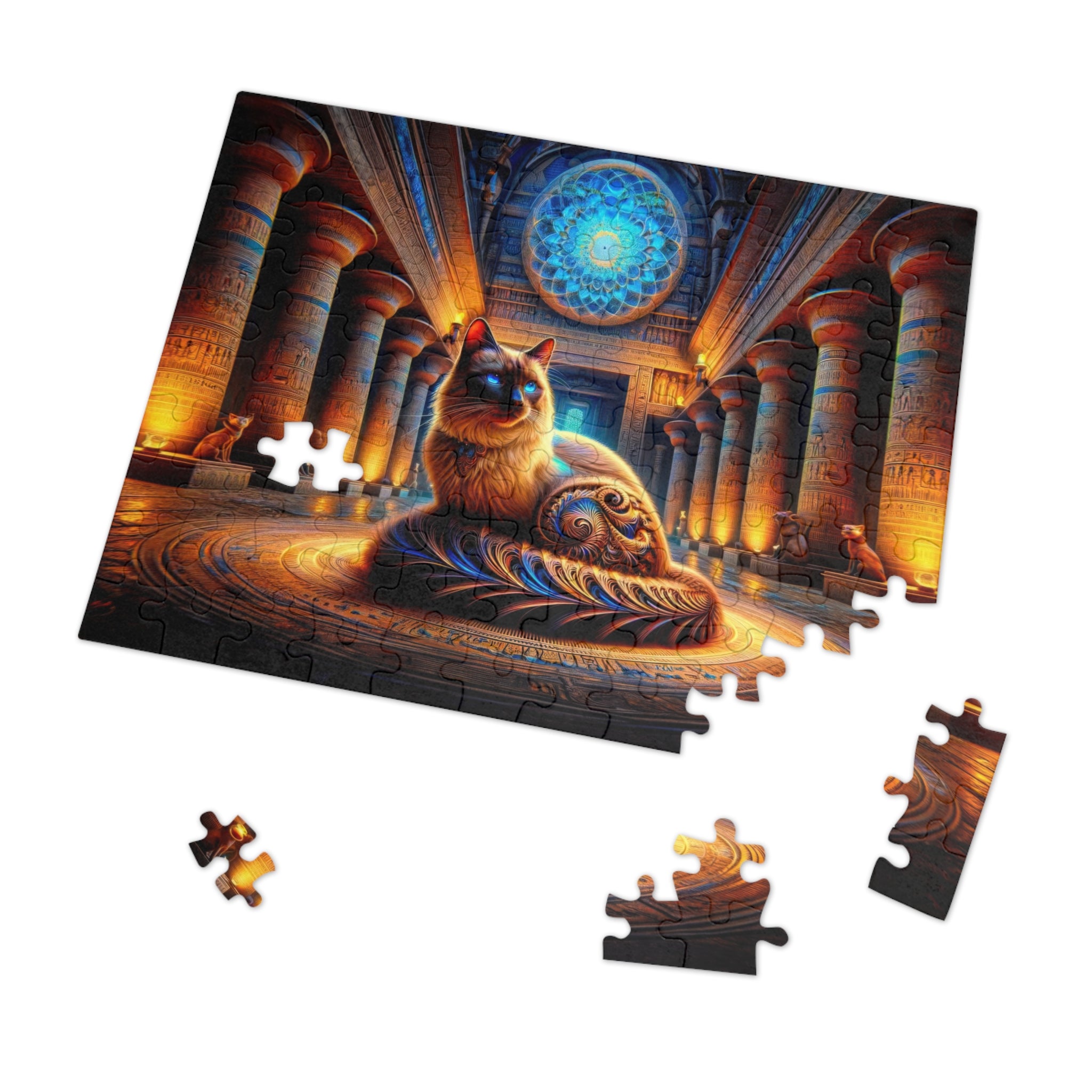 Whiskers in the Temple Puzzle