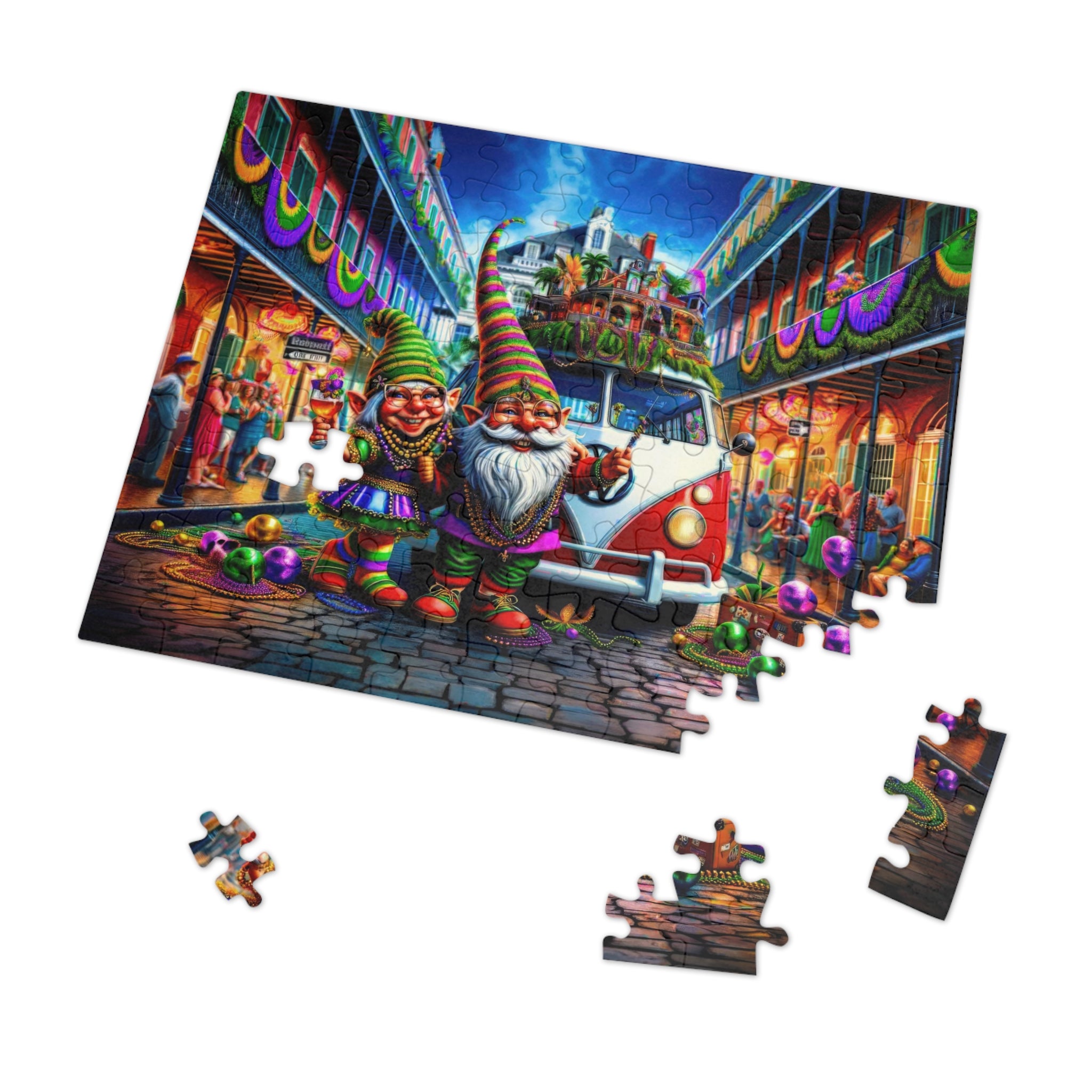 Lillianna and Hemsworth's Mardi Gras Vacation Puzzle