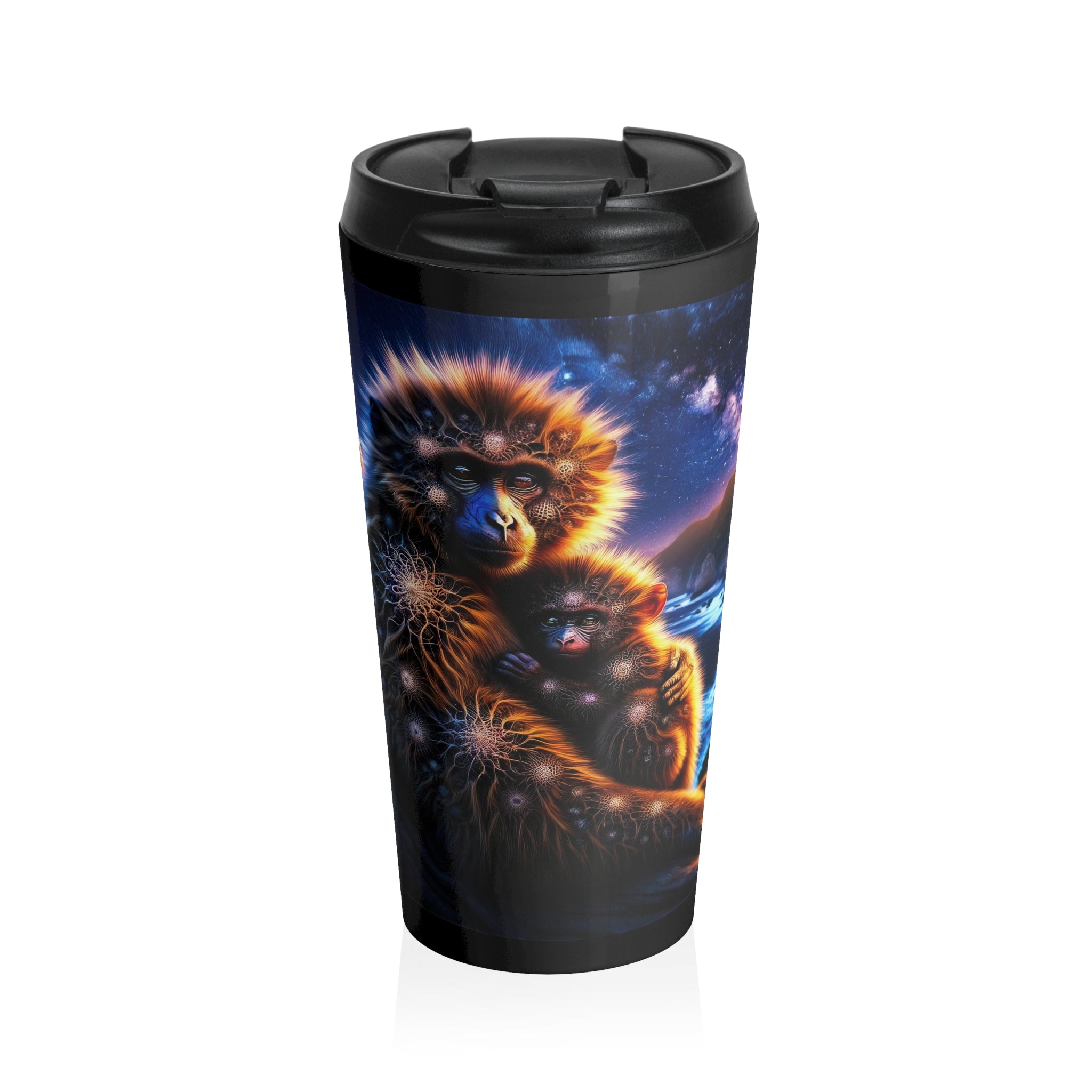 Étreinte des yeux étoilés Mug isotherme