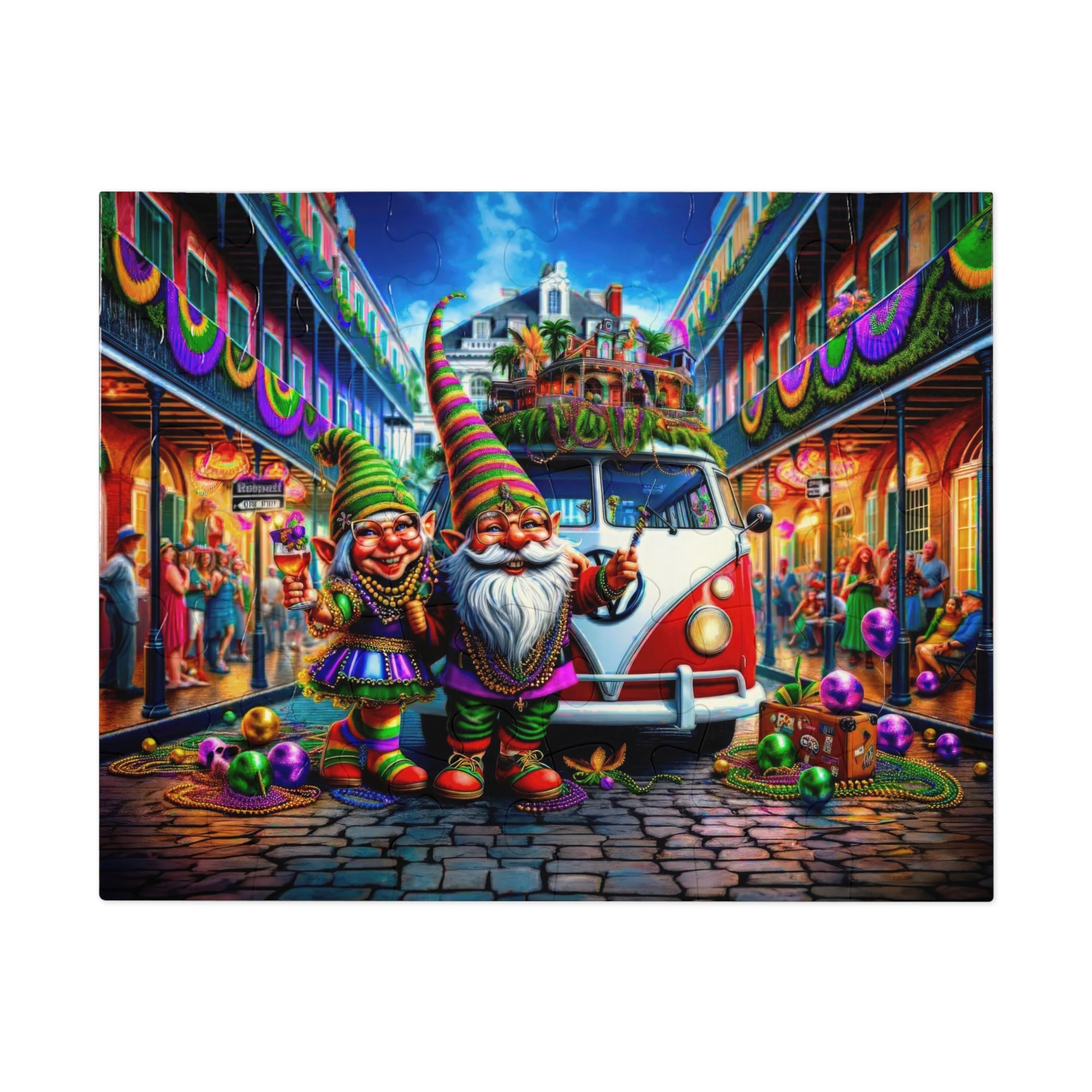 Lillianna and Hemsworth's Mardi Gras Vacation Puzzle