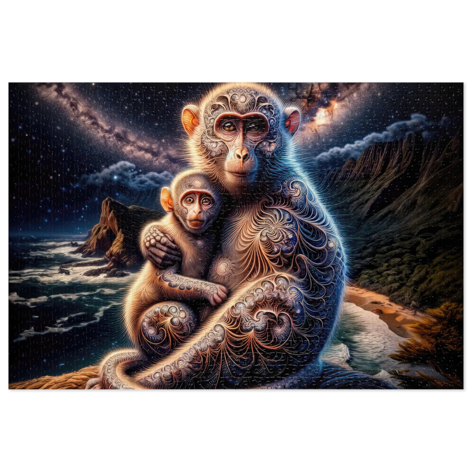 Infinity in a Mother's Embrace Jigsaw Puzzle