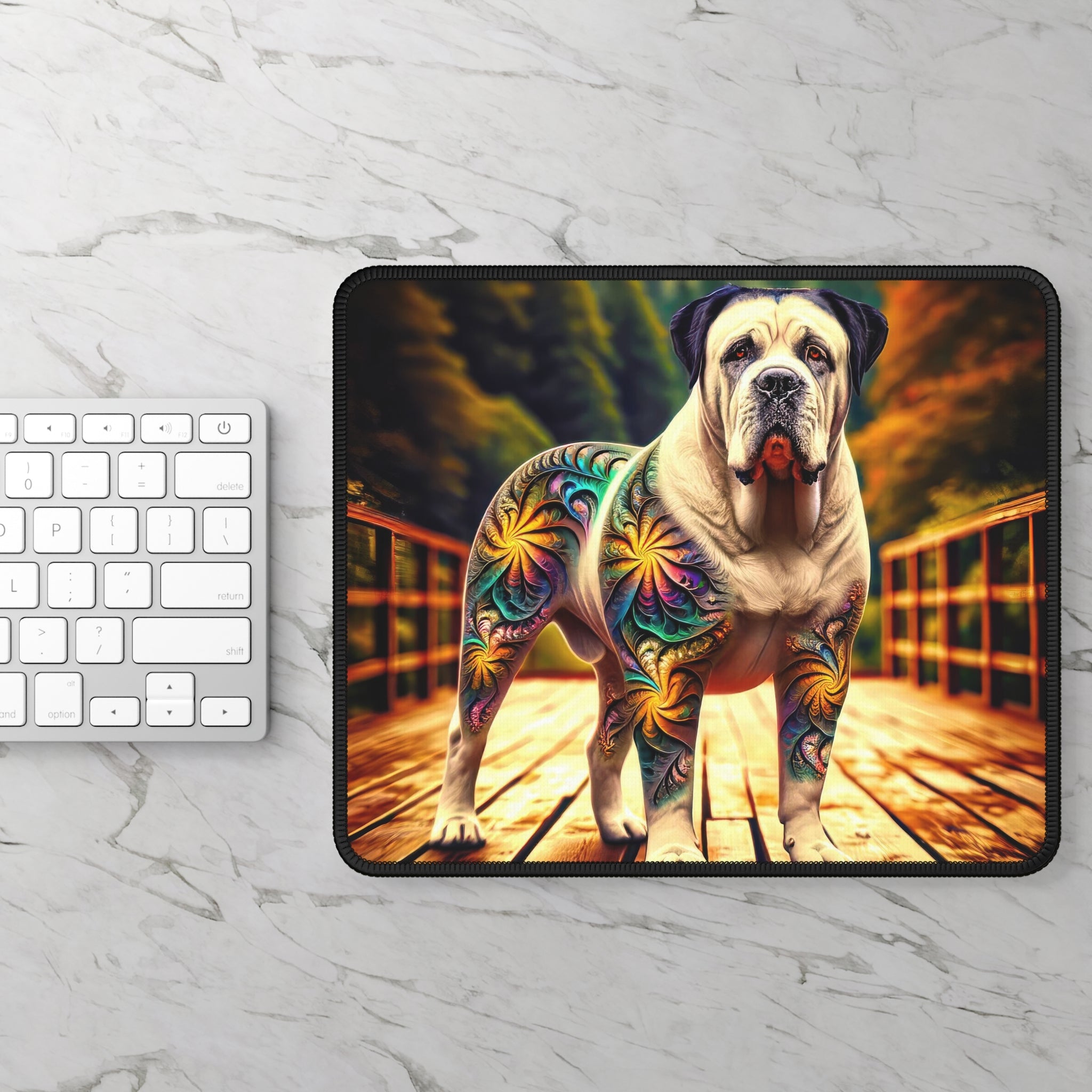 Tapis de souris de jeu Mystic Mastiff