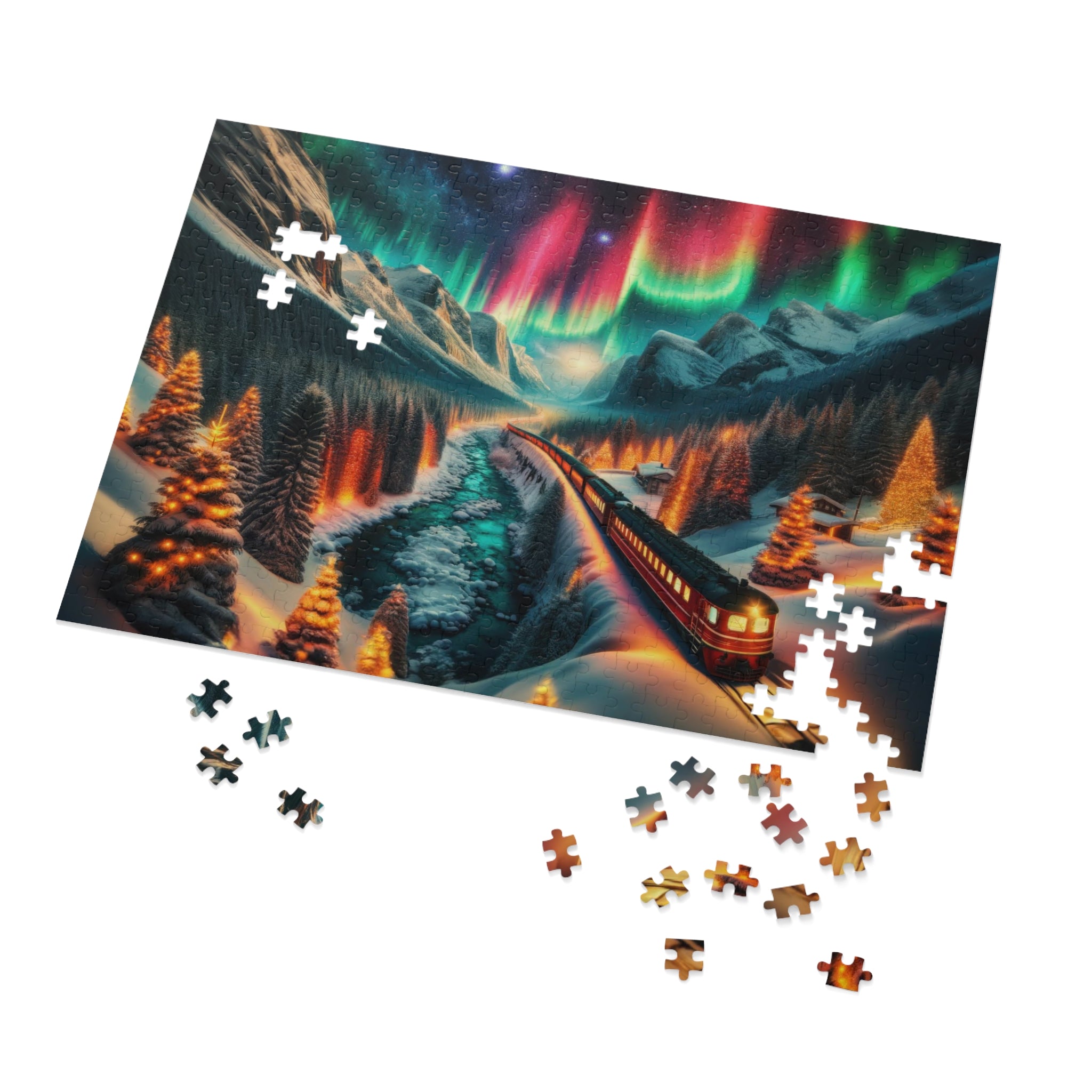 Aurora Rails Jigsaw Puzzle