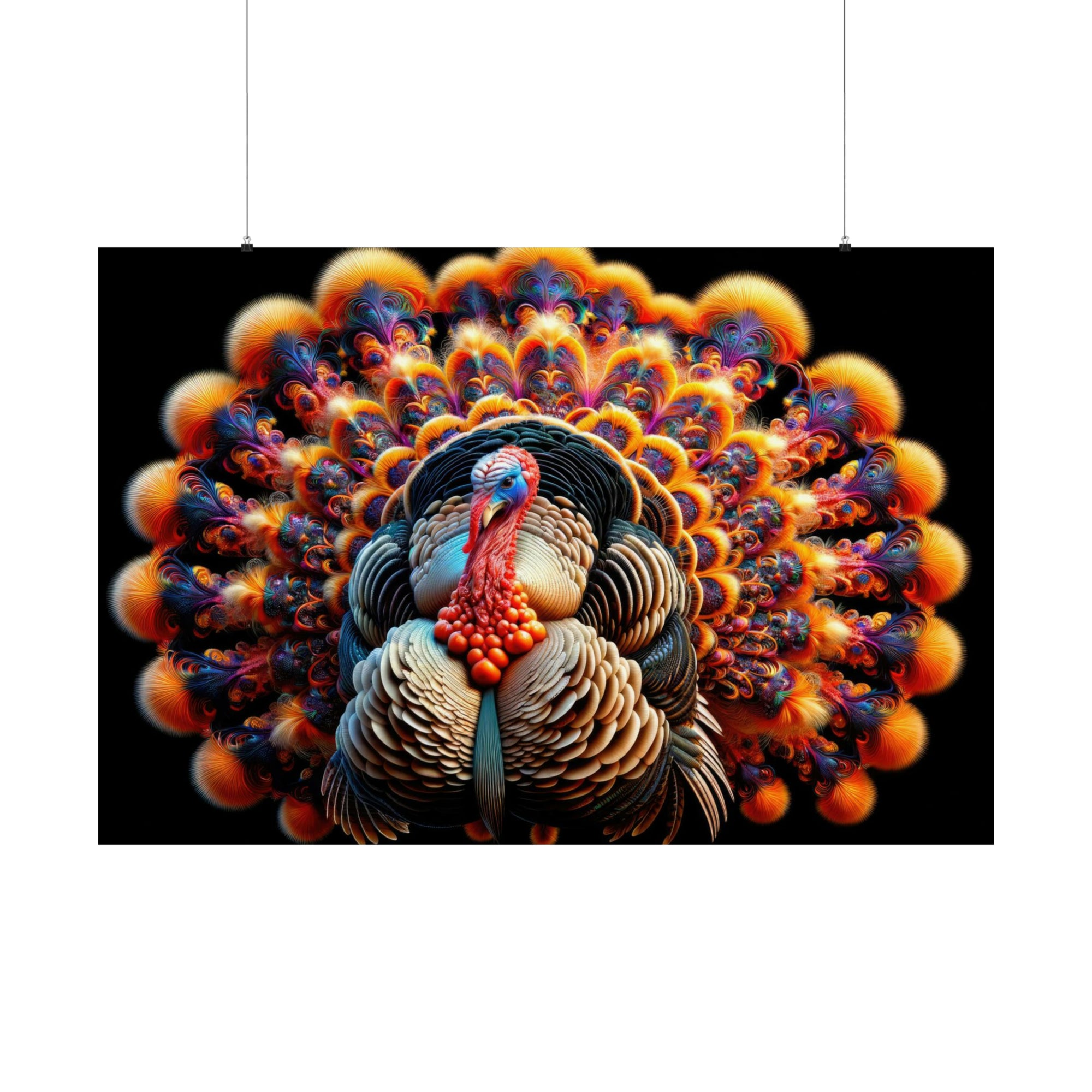 Gobble fractale Poster