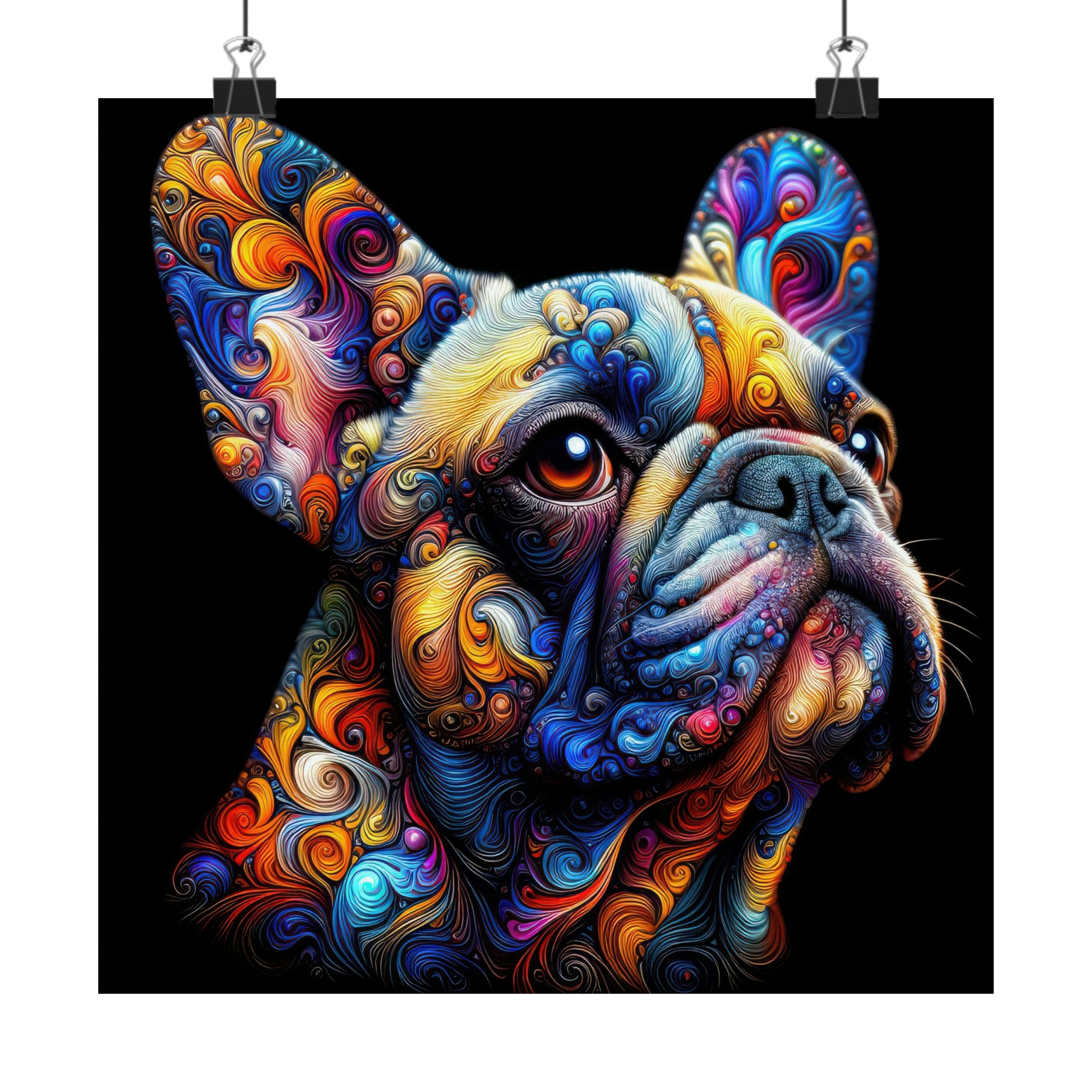 Le kaléidoscope canin Poster